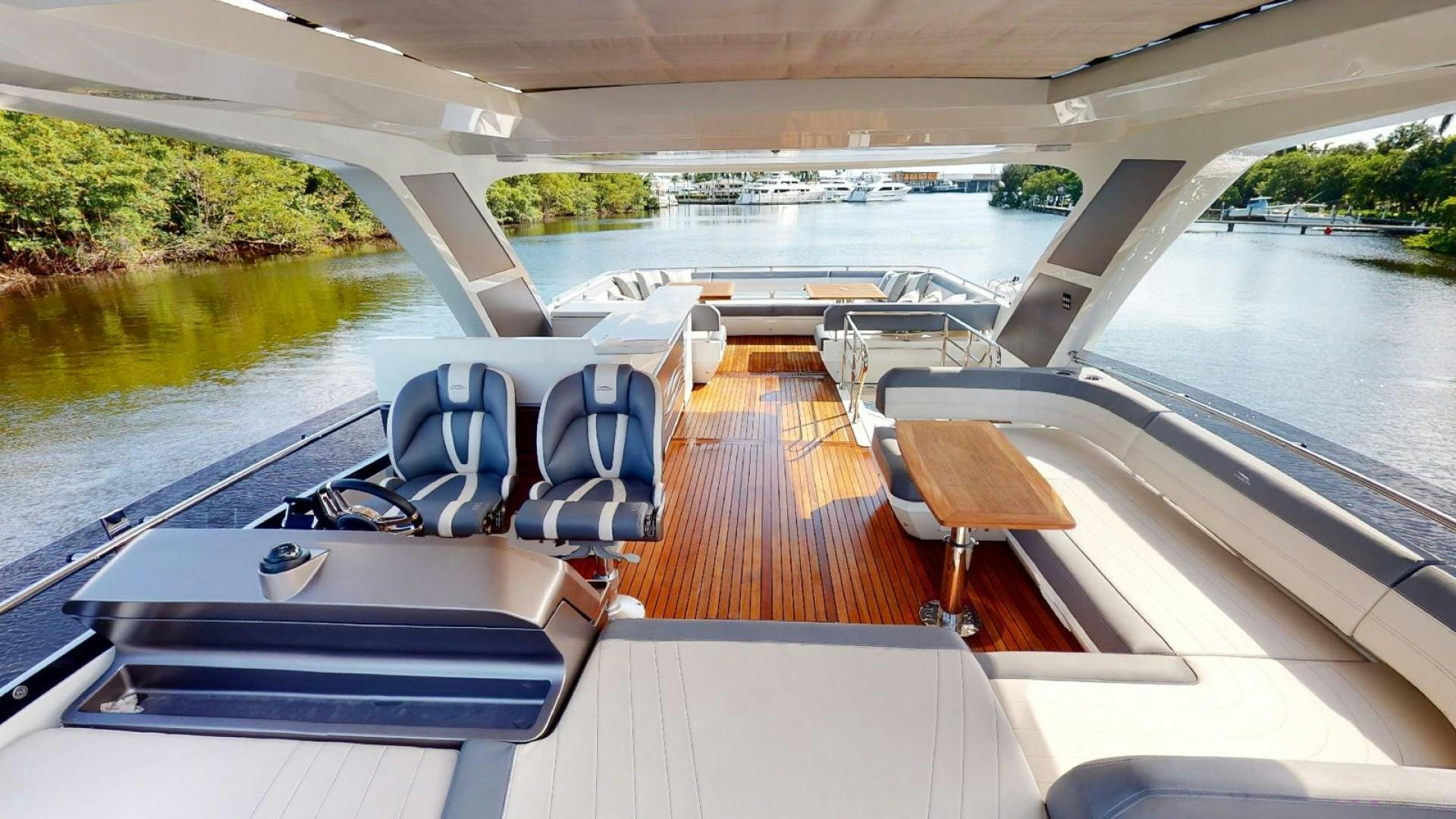a boat on the water aboard HANG TIME Yacht for Sale