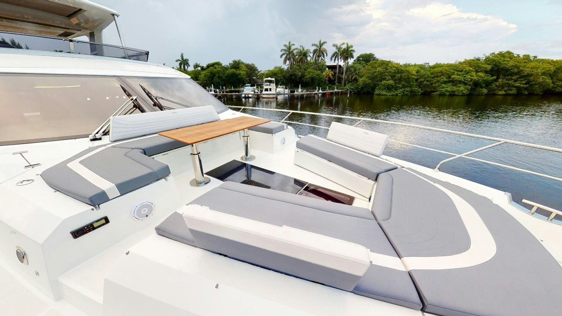 a boat on the water aboard HANG TIME Yacht for Sale