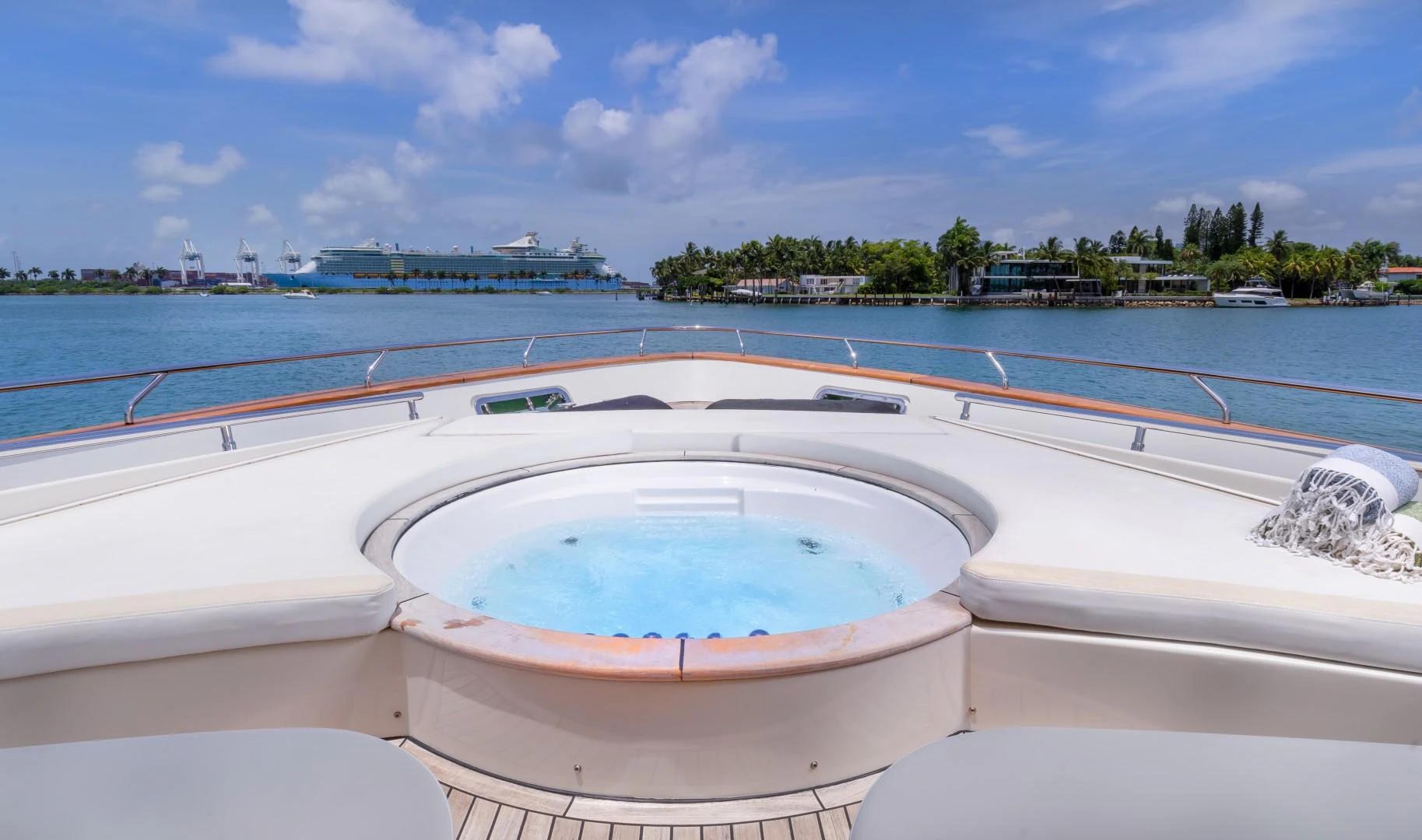a pool on a boat aboard CASUAL Yacht for Sale