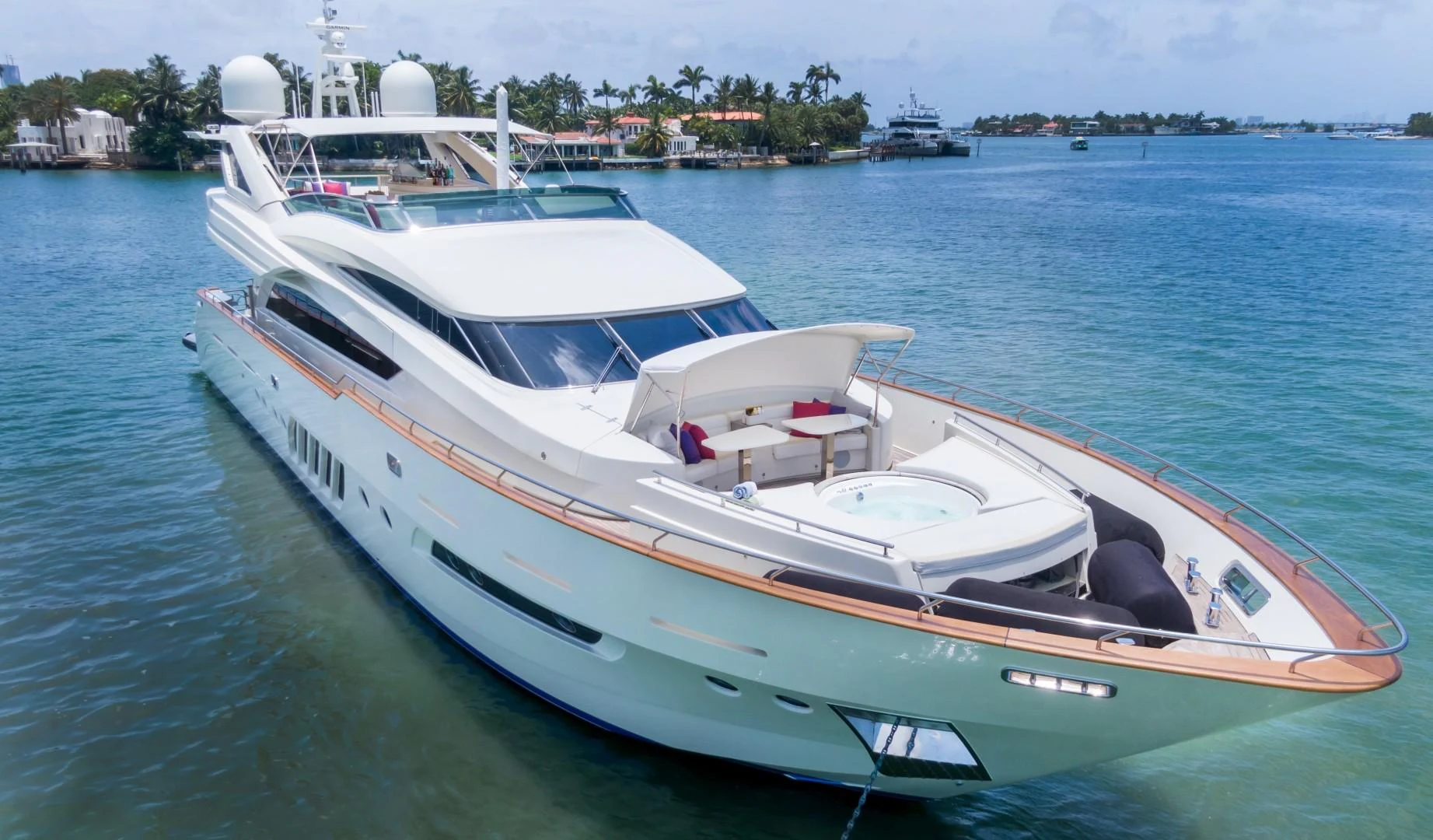 a boat in the water aboard CASUAL Yacht for Sale