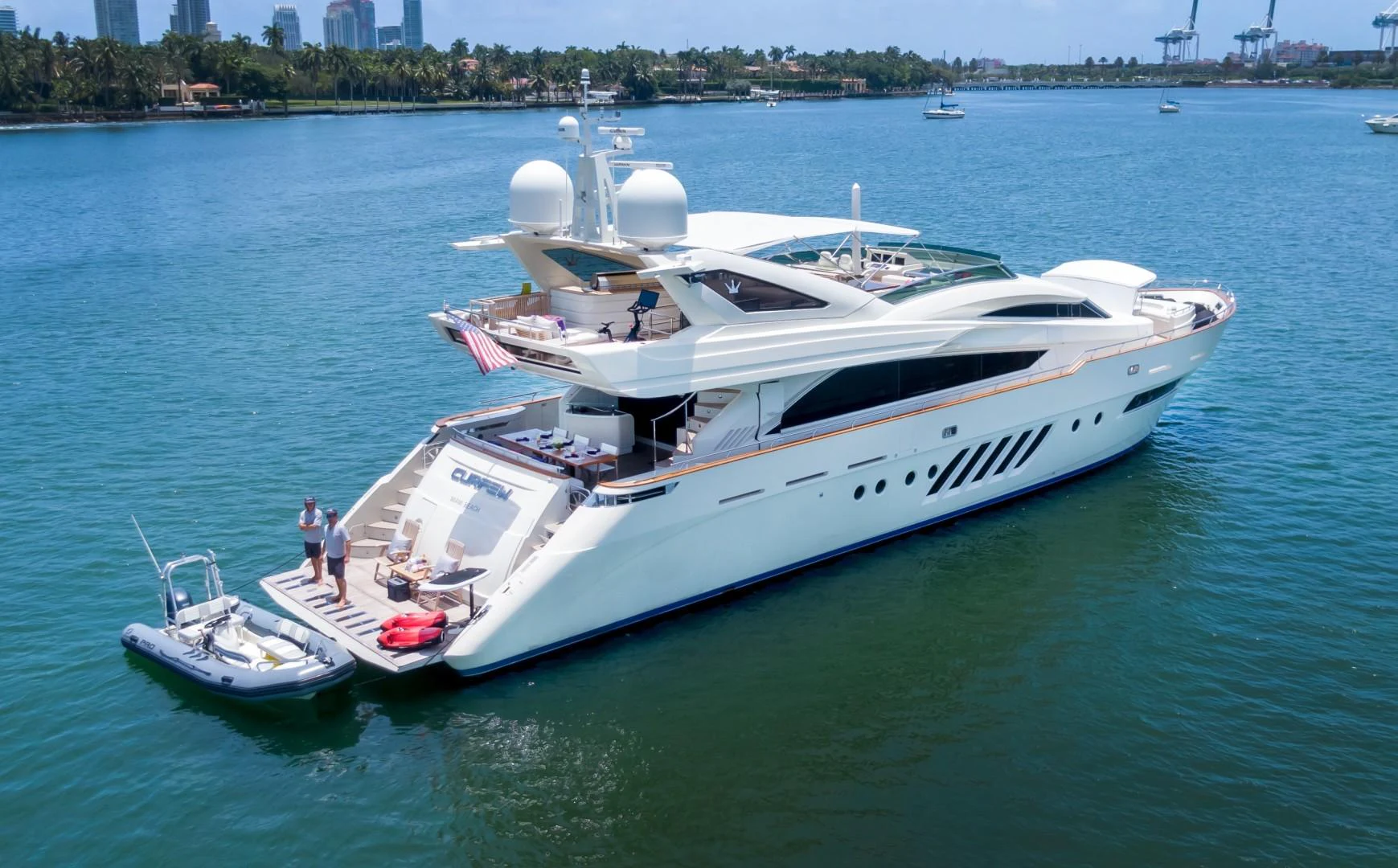 a boat on the water aboard CASUAL Yacht for Sale