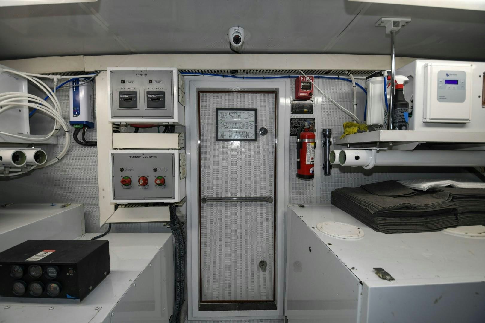 a machine with a light aboard WARHORSE Yacht for Sale
