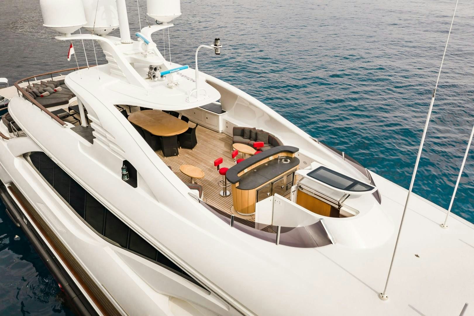 a boat on the water aboard LIBERTY Yacht for Sale