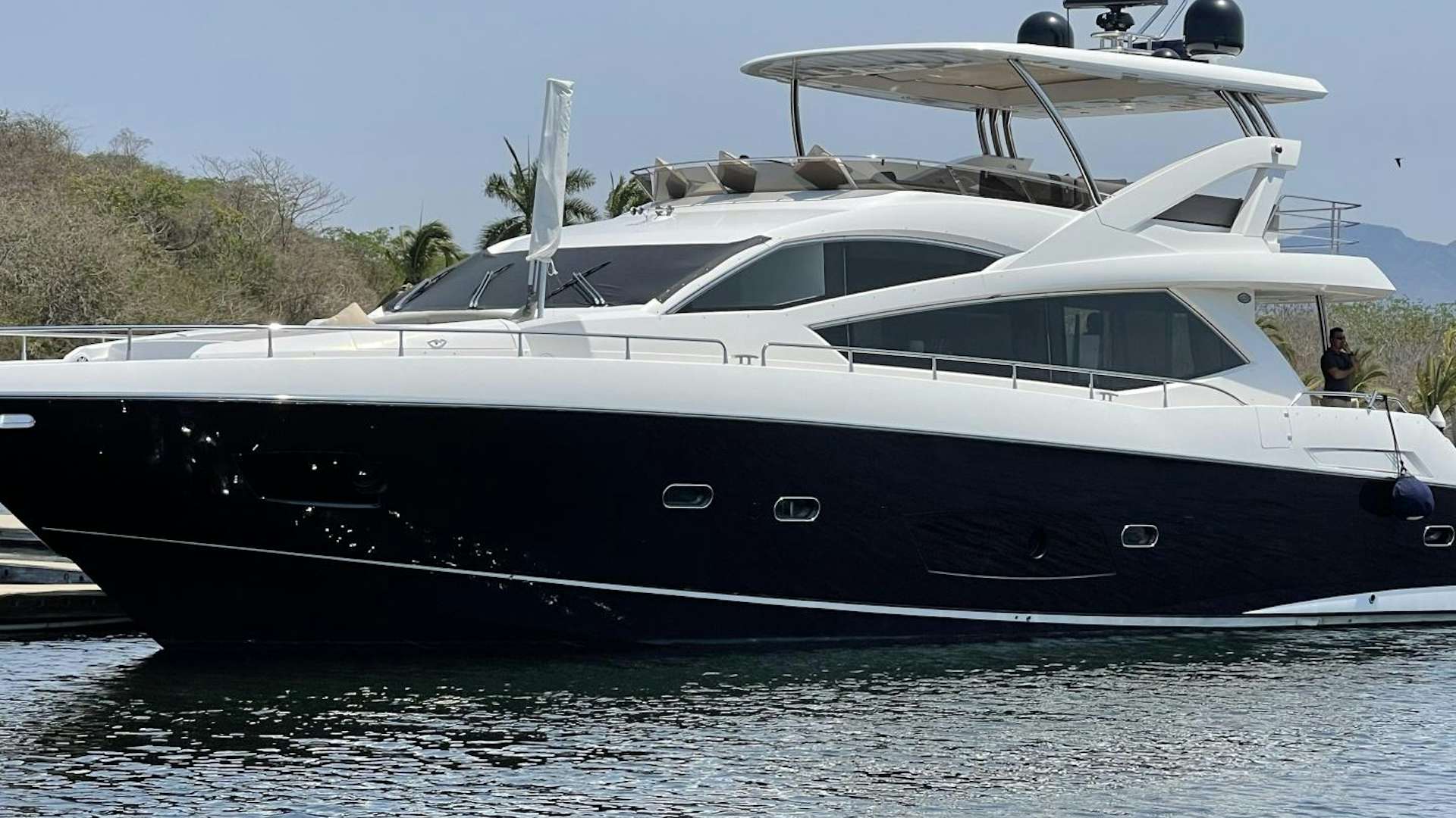 a boat on the water aboard TRAINERA Yacht for Sale