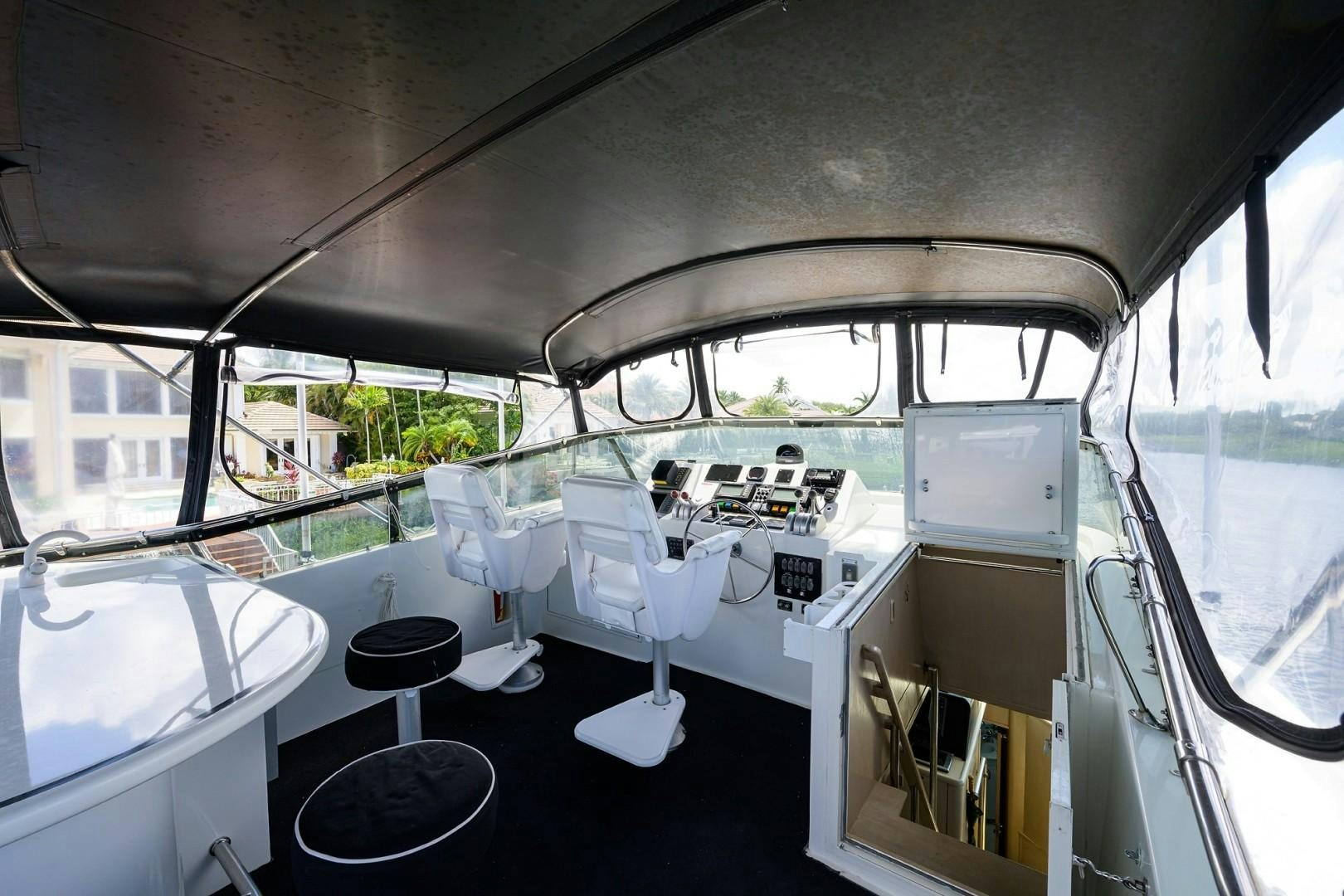 inside of a vehicle aboard GYPSY ROSE Yacht for Sale