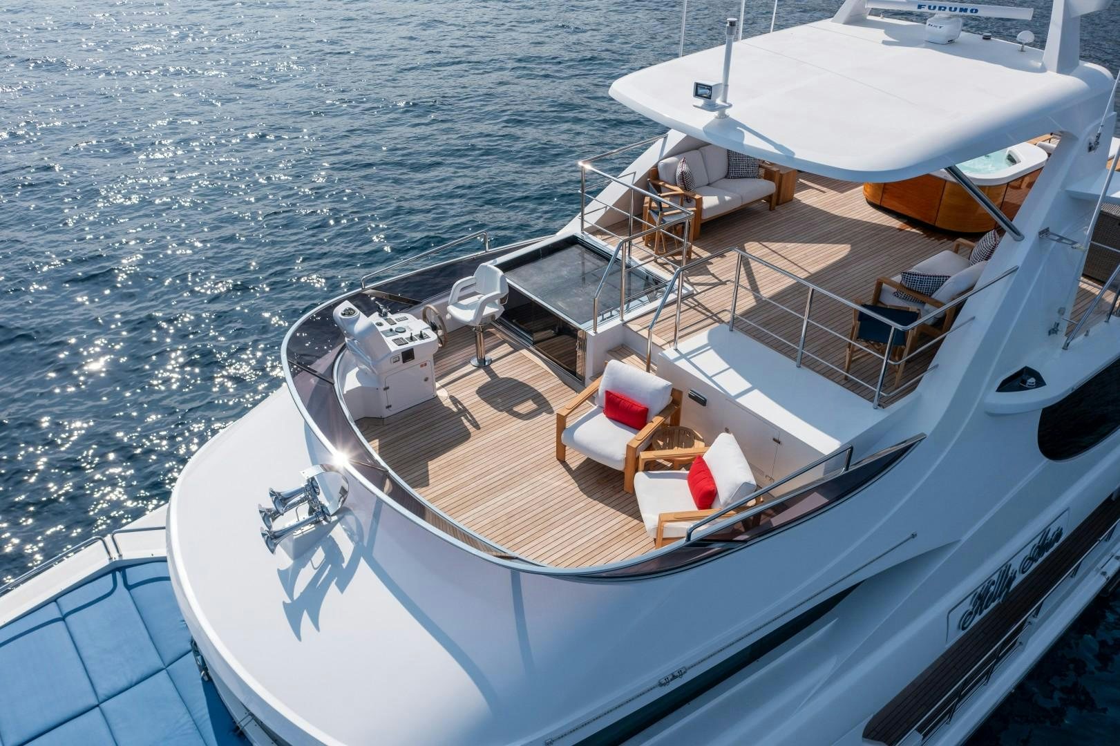 a boat on the water aboard DYLAN ANNE Yacht for Sale