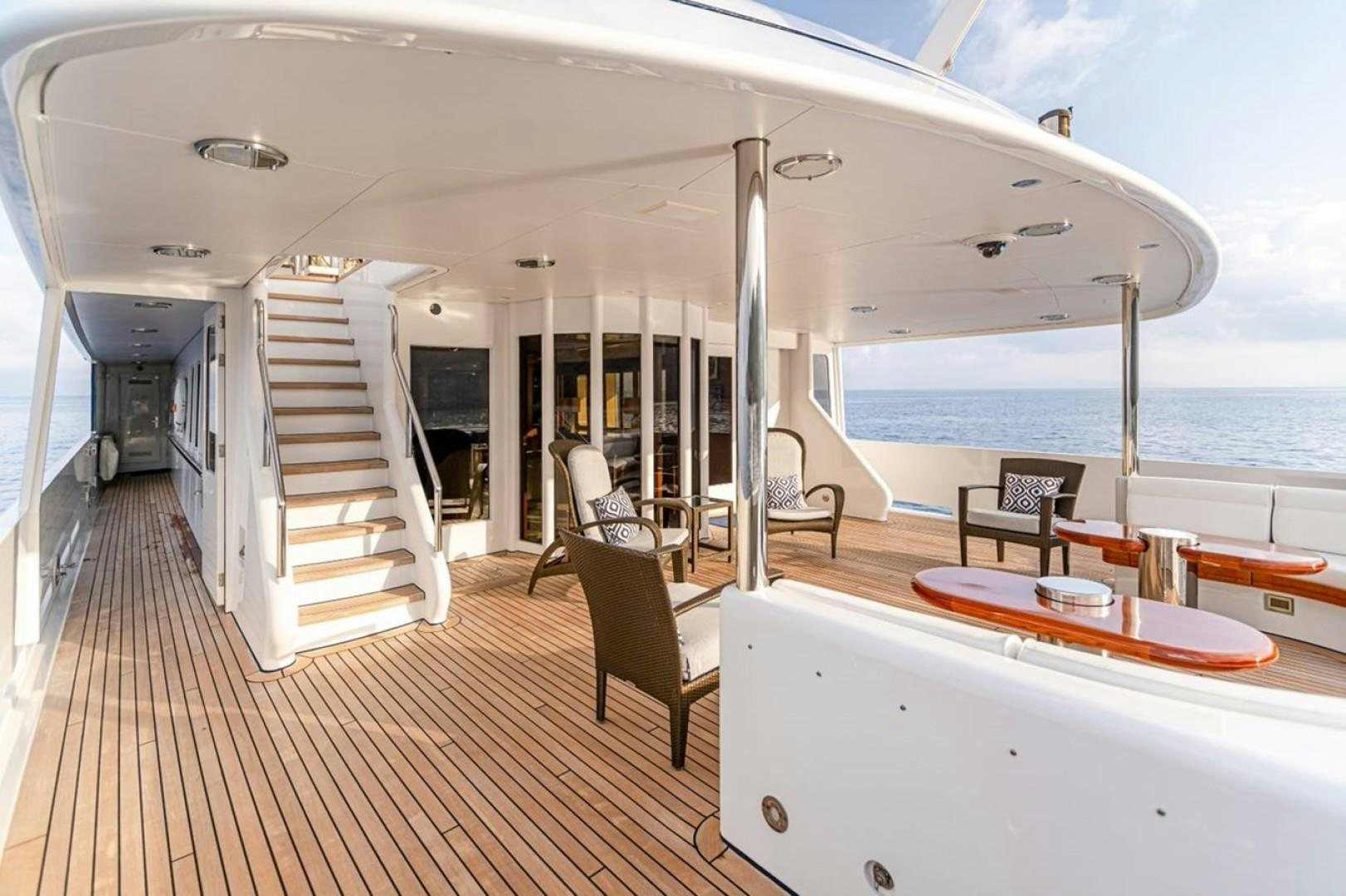 a boat on the water aboard TASIA Yacht for Sale