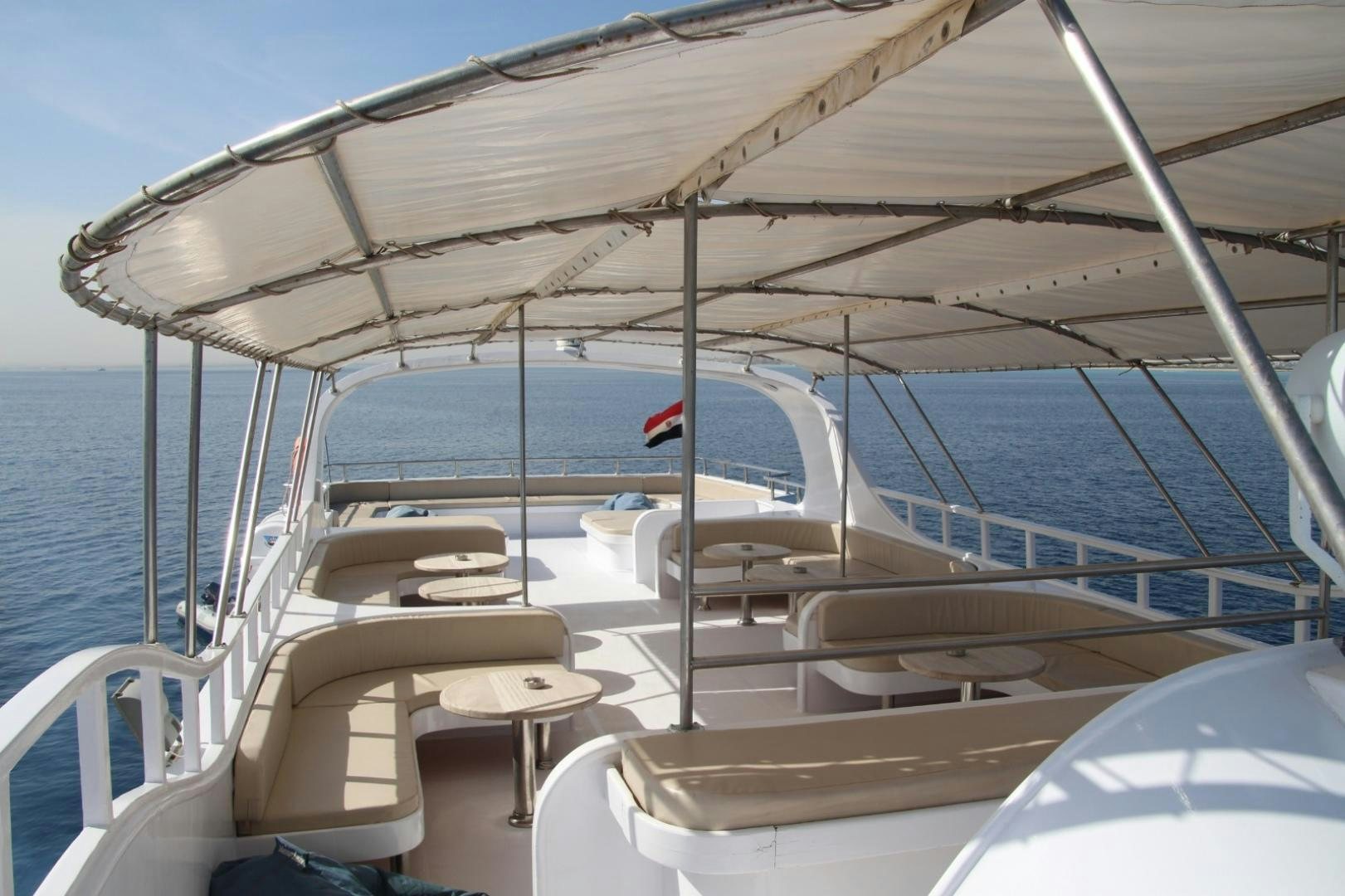 a boat on the water aboard SIM SIM Yacht for Sale