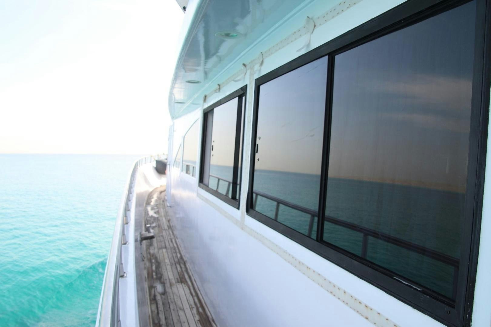 a boat on the water aboard SIM SIM Yacht for Sale