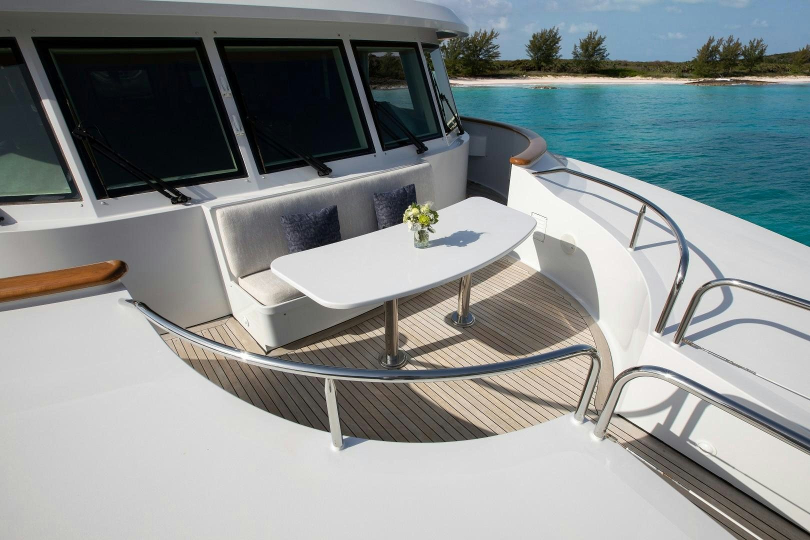 a boat on the water aboard BACCHUS "NAME RESERVED" Yacht for Sale