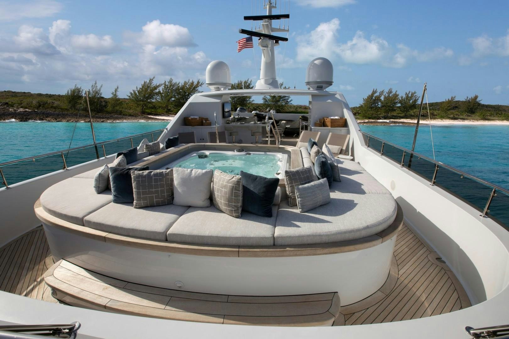 a boat on the water aboard BACCHUS "NAME RESERVED" Yacht for Sale