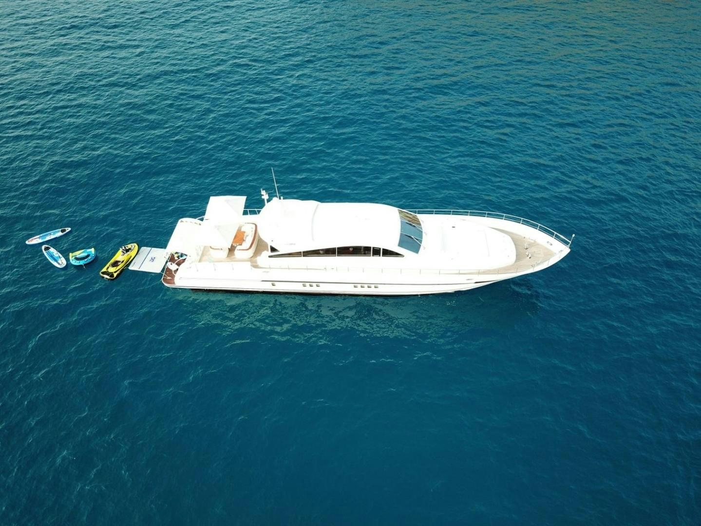 a boat in the water aboard CHURRI Yacht for Sale