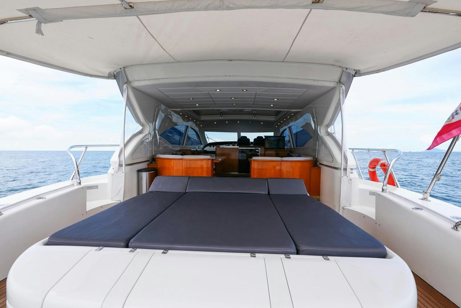 a boat on the water aboard QUERENCIA Yacht for Sale