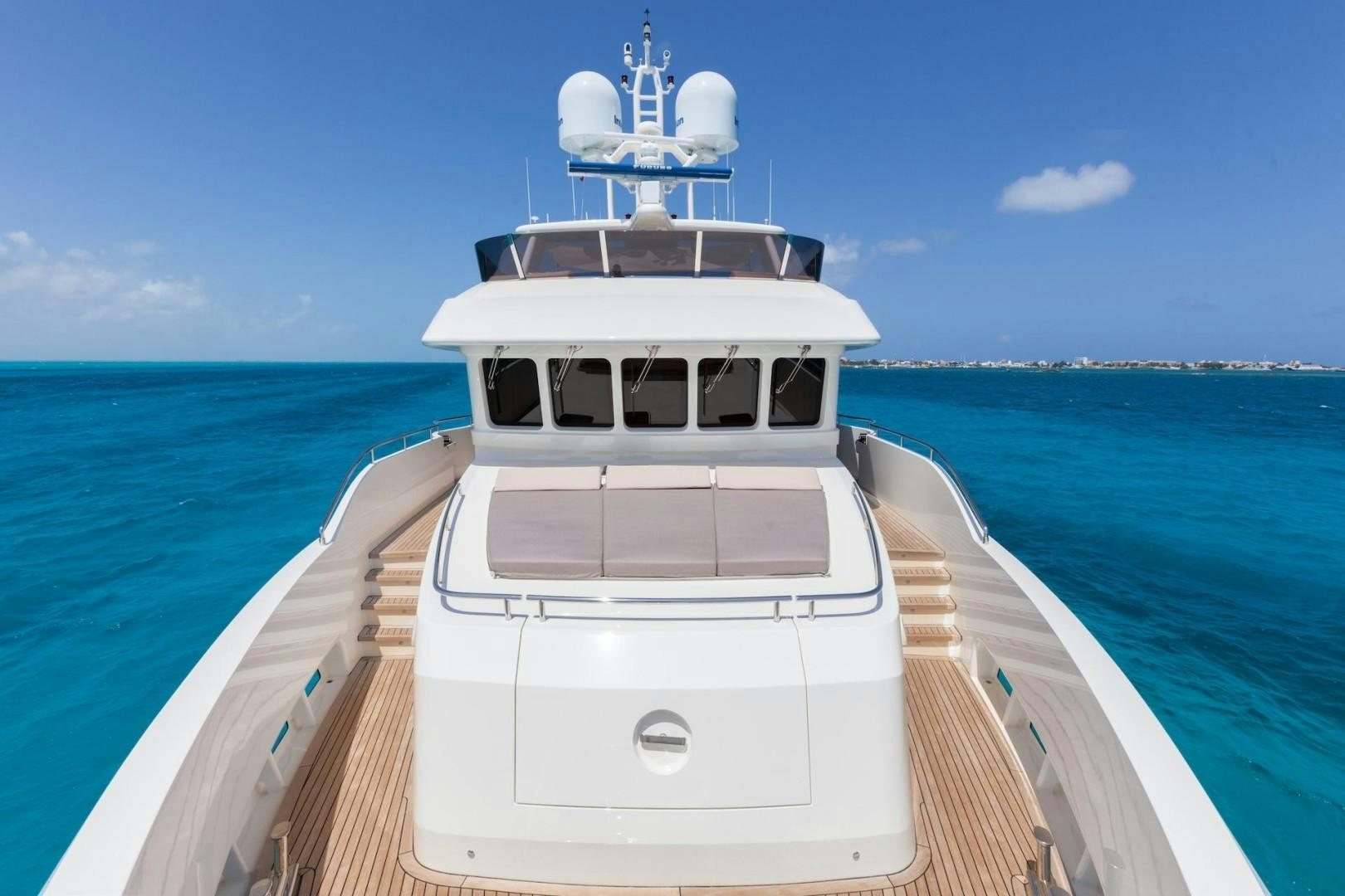 a boat on the water aboard ACALA Yacht for Sale