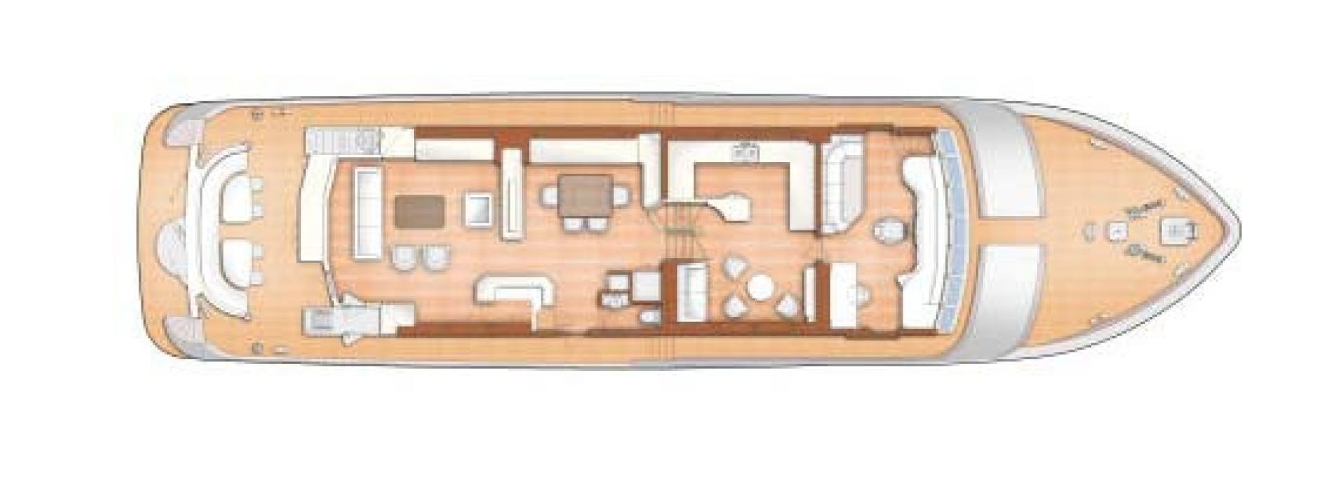 a gold and silver metal object aboard SAMSARA Yacht for Sale