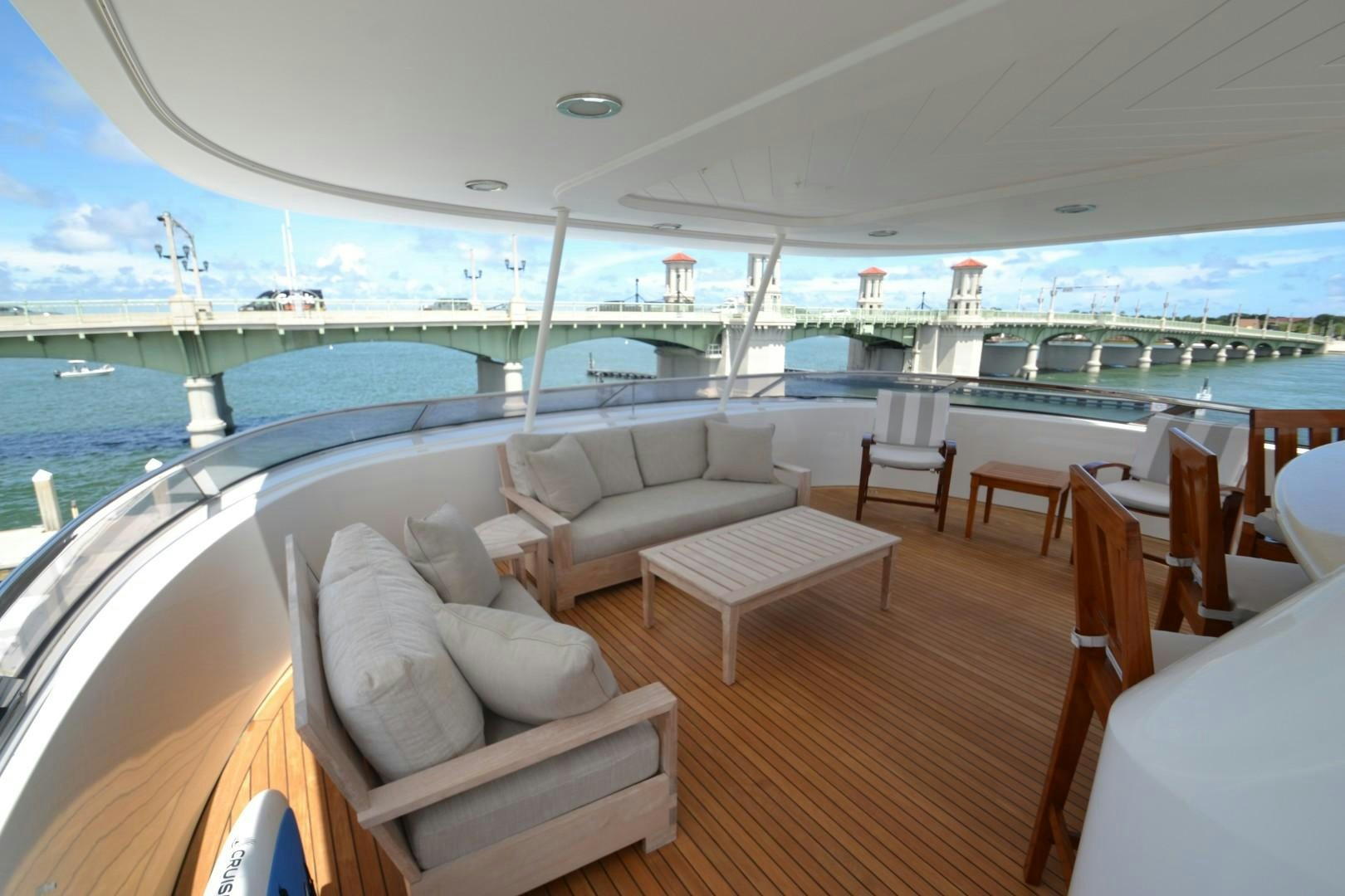 a boat on the water aboard REBELLIOUS Yacht for Sale