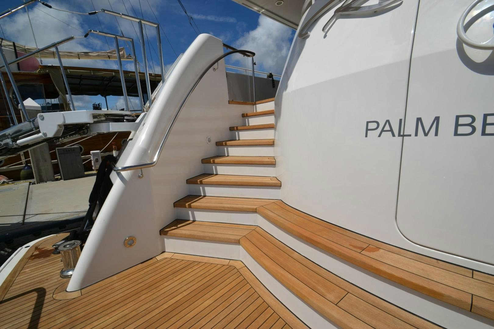 a boat on the water aboard REBELLIOUS Yacht for Sale