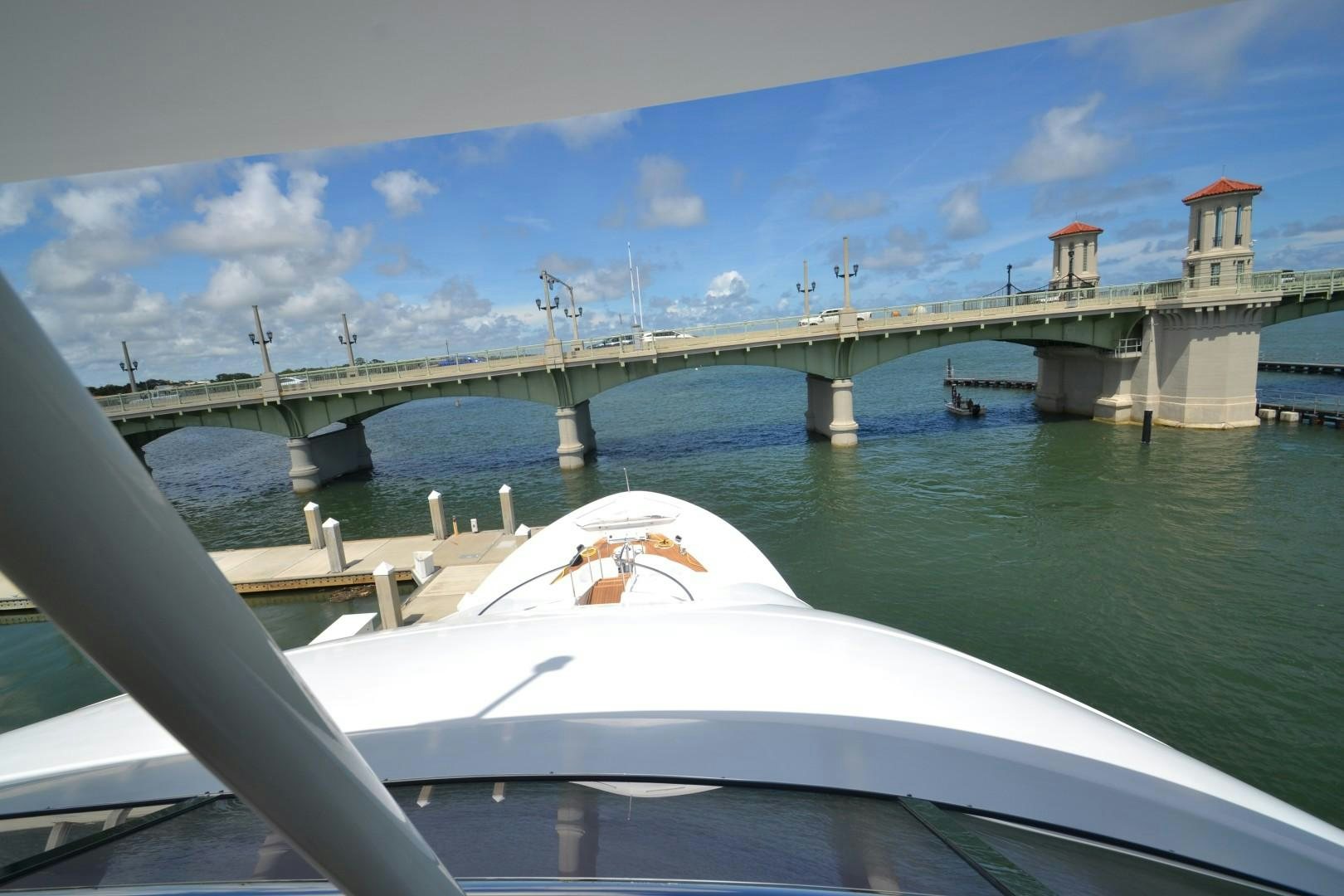 a boat on a river aboard REBELLIOUS Yacht for Sale