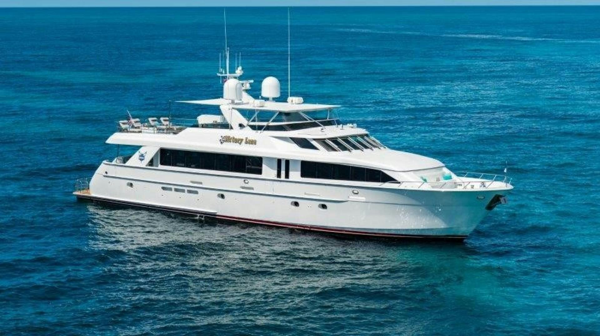 a white yacht in the water aboard CENTODUE Yacht for Sale