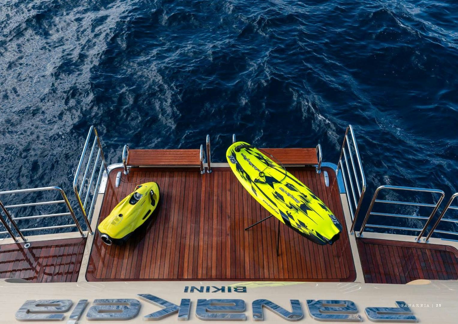 website aboard PANAKEIA Yacht for Charter