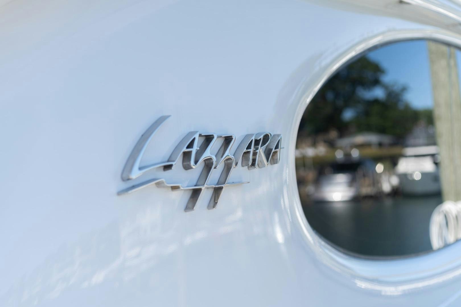 a logo on a car window aboard SUMMERWIND Yacht for Sale