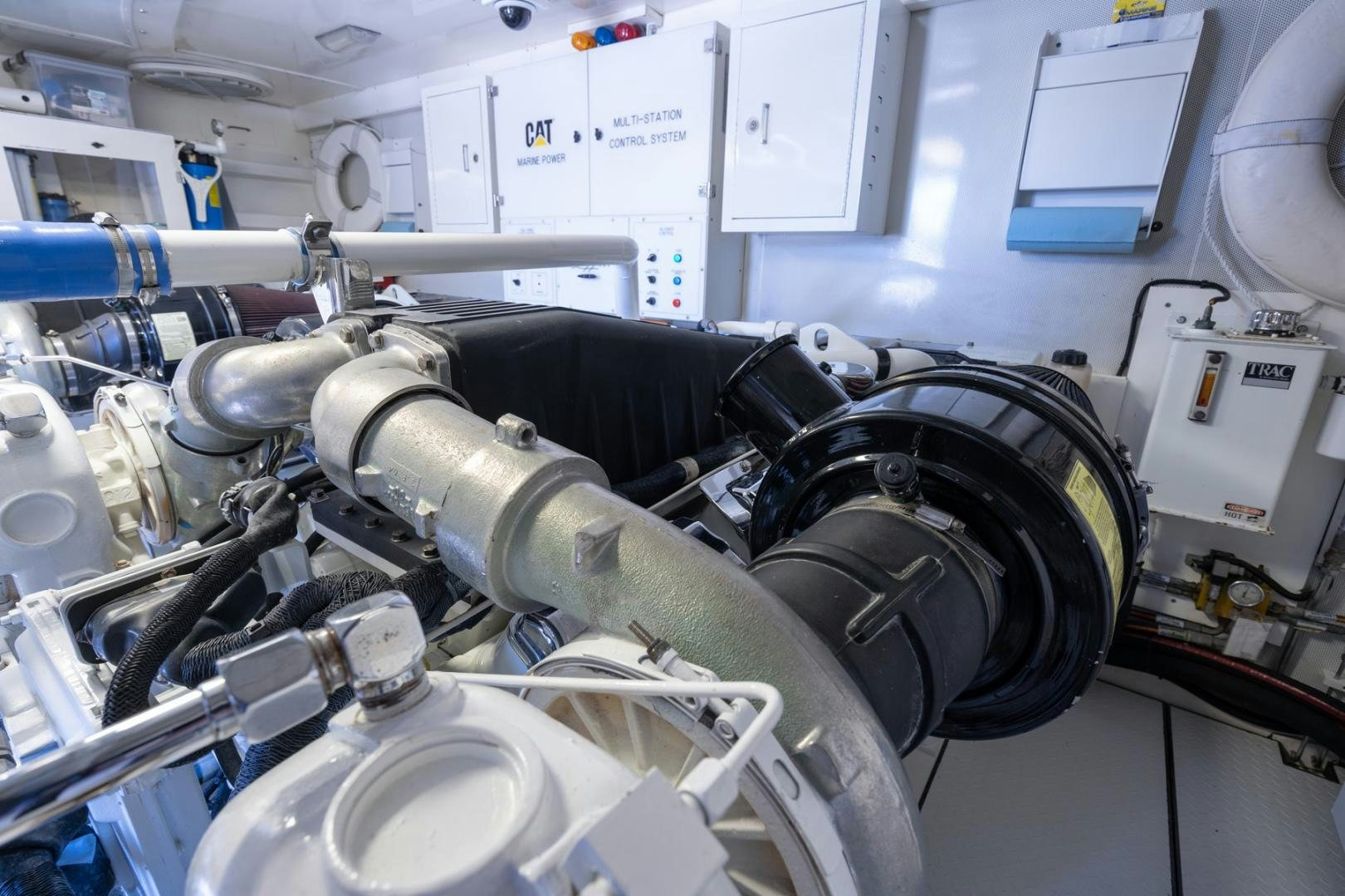 a machine in a room aboard SUMMERWIND Yacht for Sale