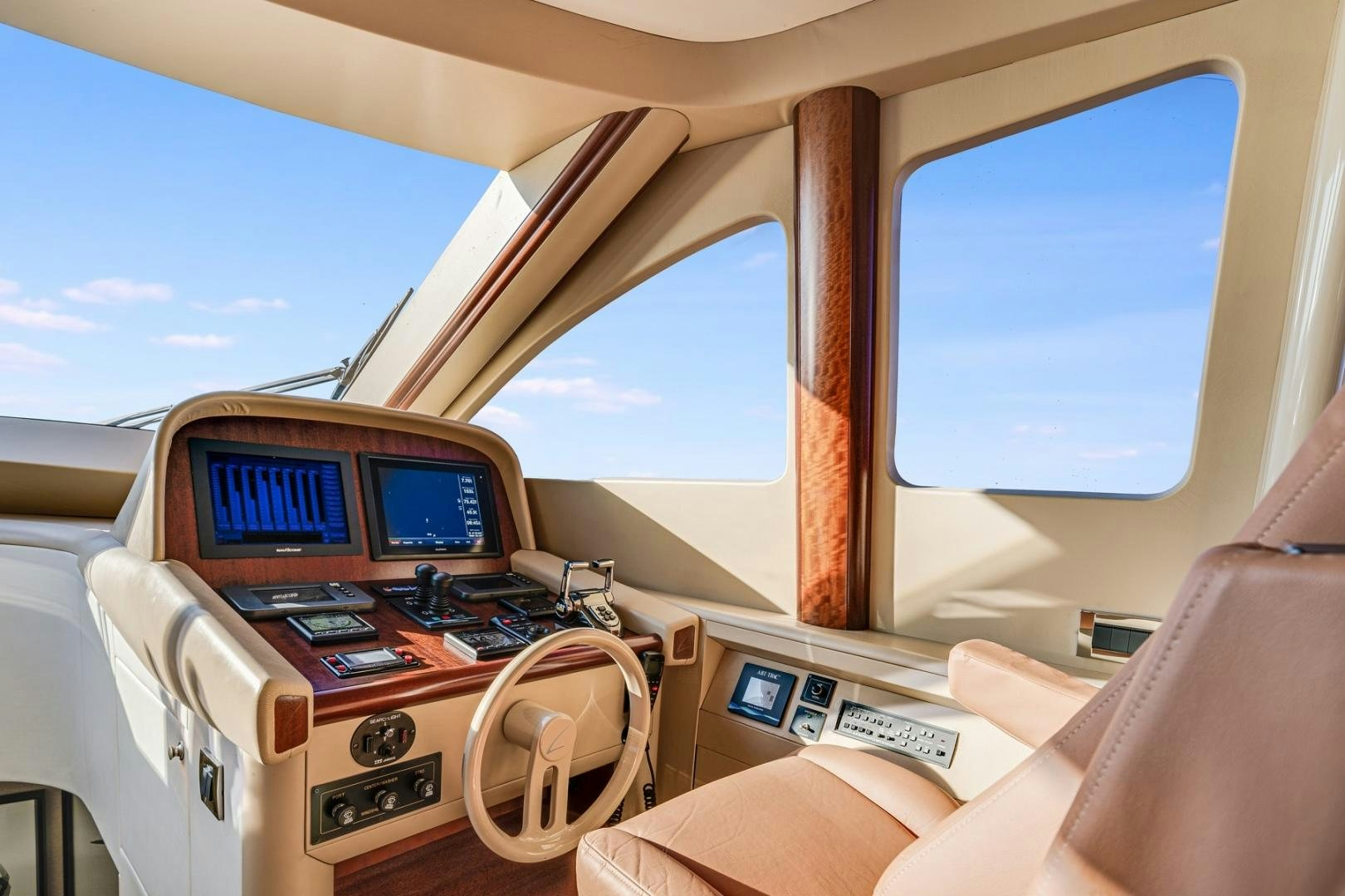 inside of a plane aboard SUMMERWIND Yacht for Sale