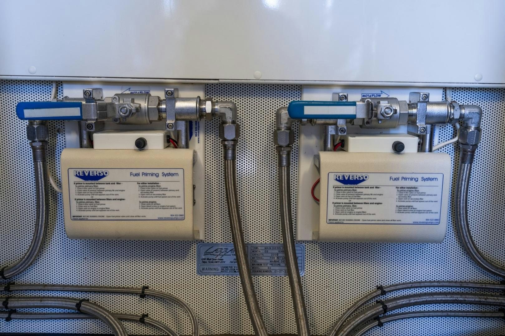 a close-up of a machine aboard SUMMERWIND Yacht for Sale