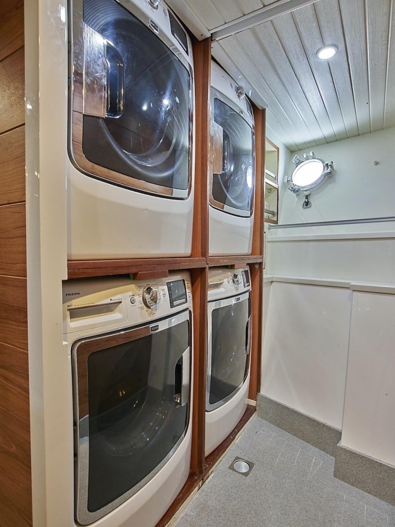 a large silver oven aboard ALAIA Yacht for Sale