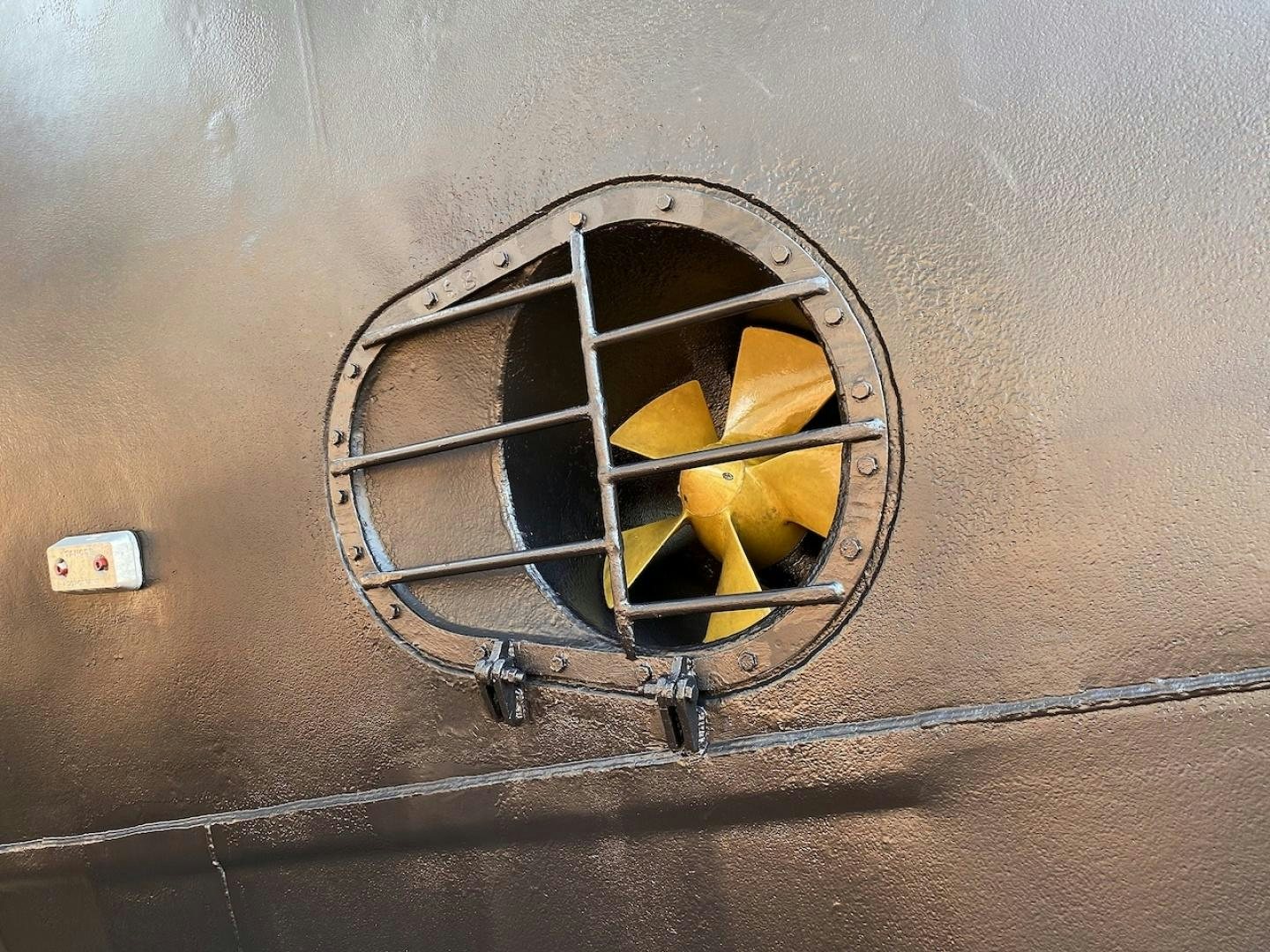 a broken computer part aboard ALAIA Yacht for Sale