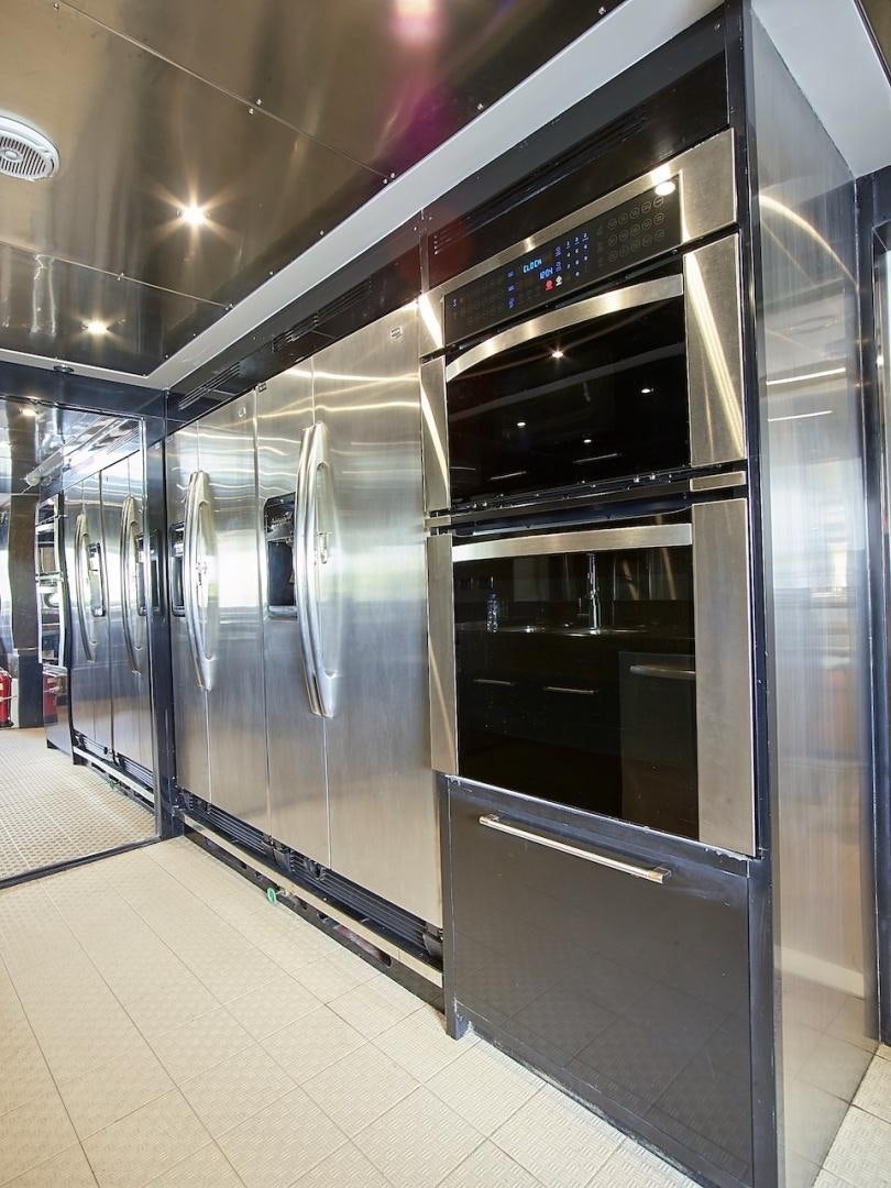 a large server room aboard ALAIA Yacht for Sale