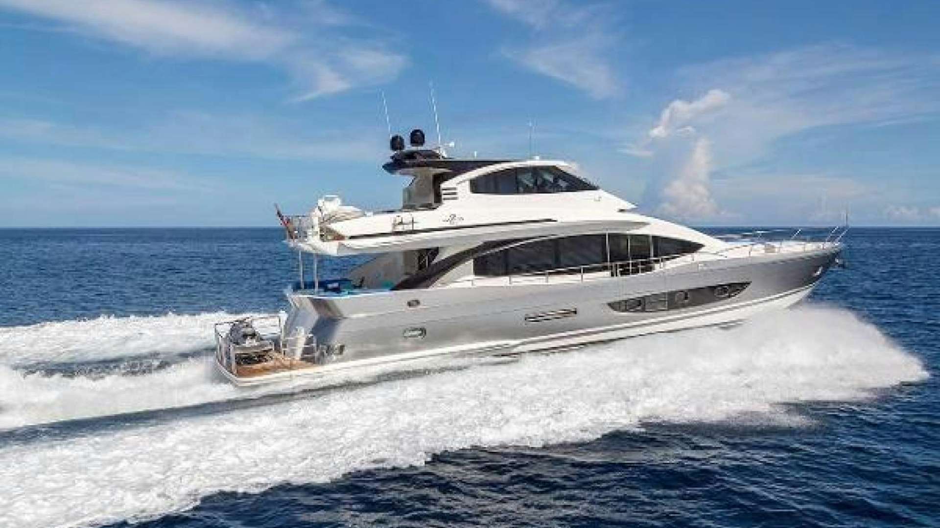 a boat on the water aboard FUJIMO Yacht for Sale