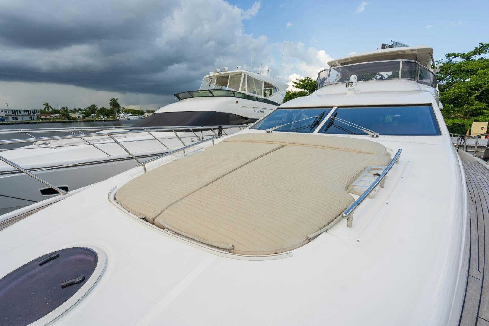 a group of boats docked aboard SYLVIA VI Yacht for Sale