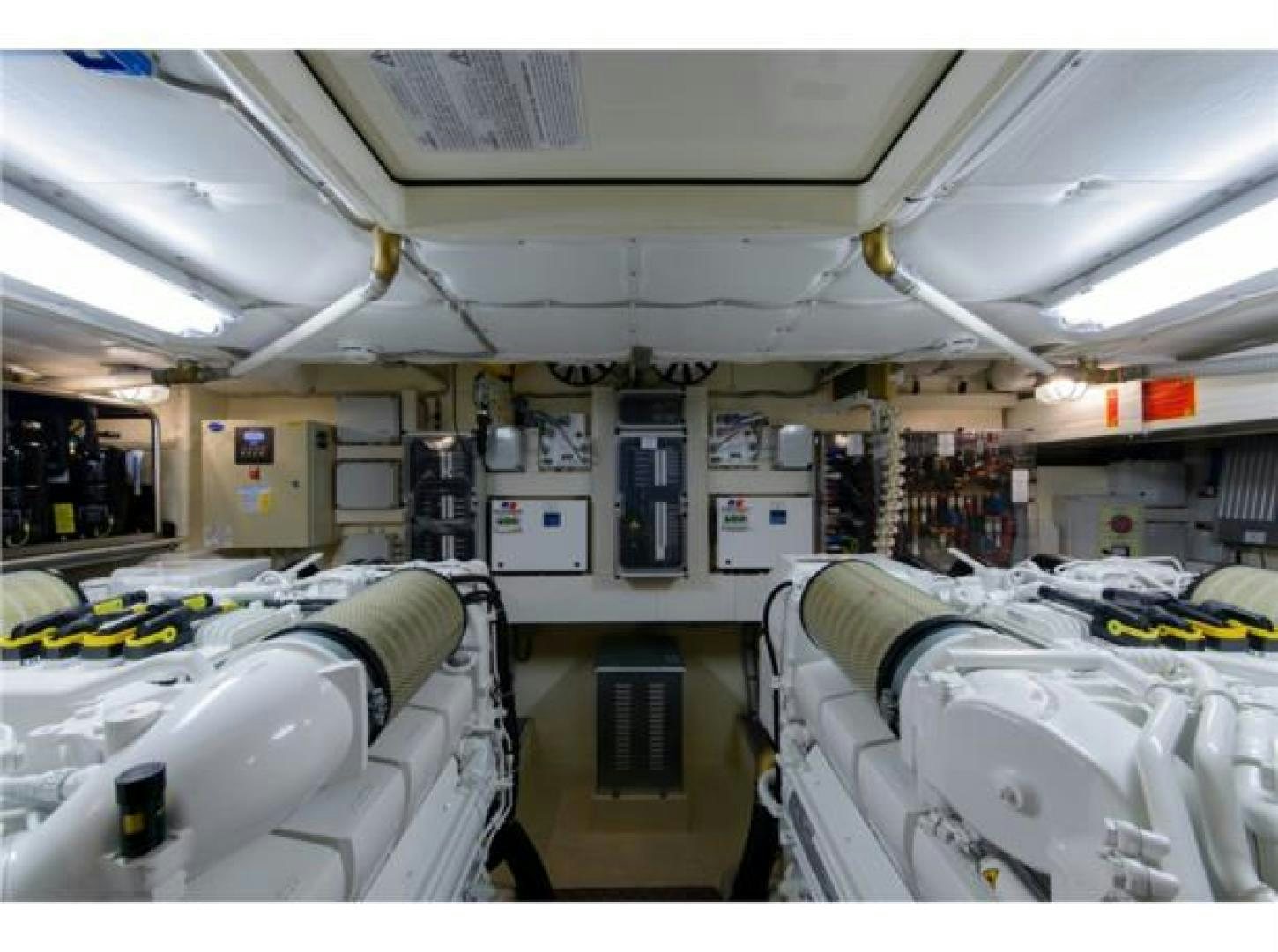 a room with machinery and tools aboard BLUE ABALONE Yacht for Sale