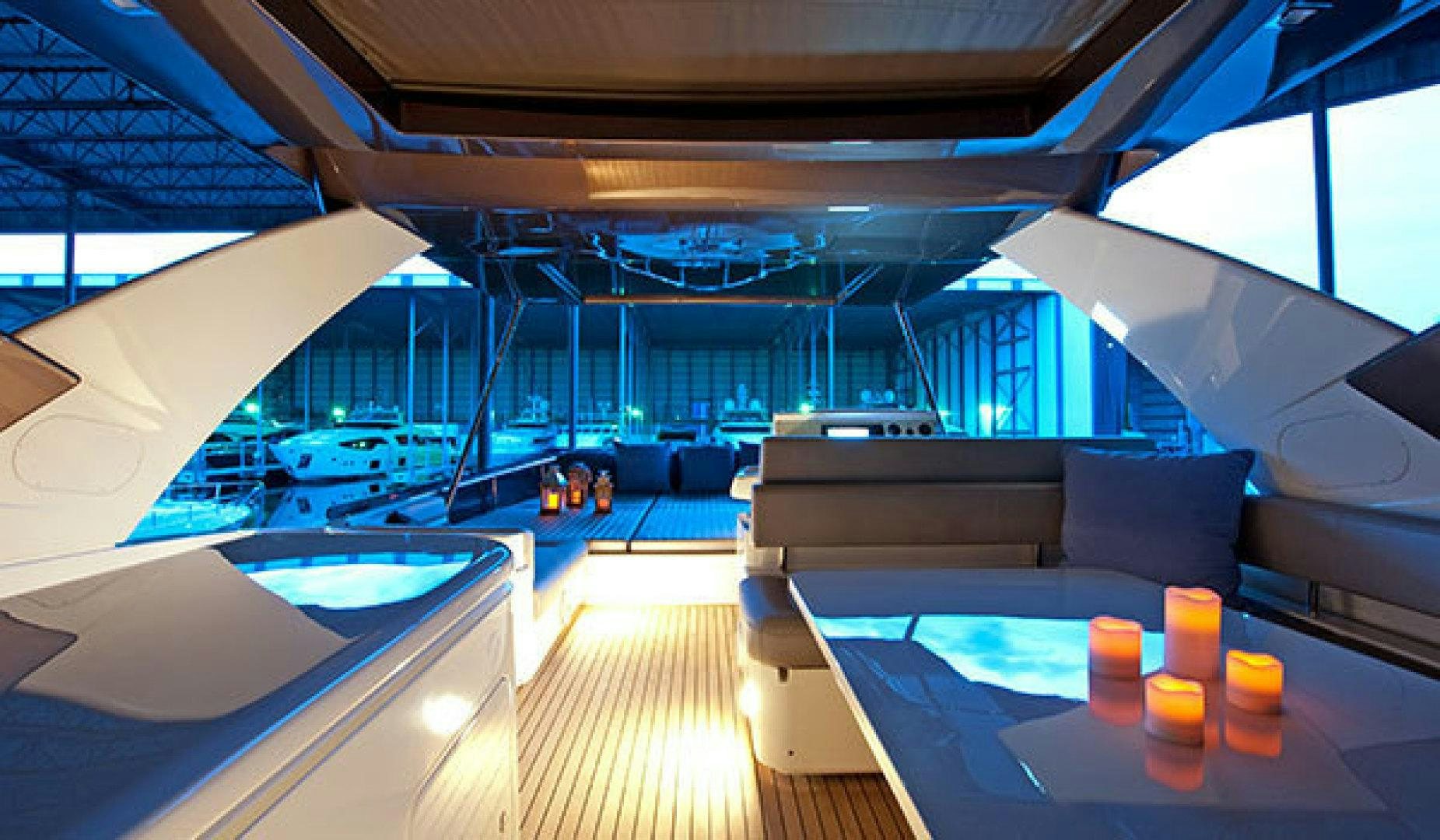 inside of a boat aboard BLUE ABALONE Yacht for Sale