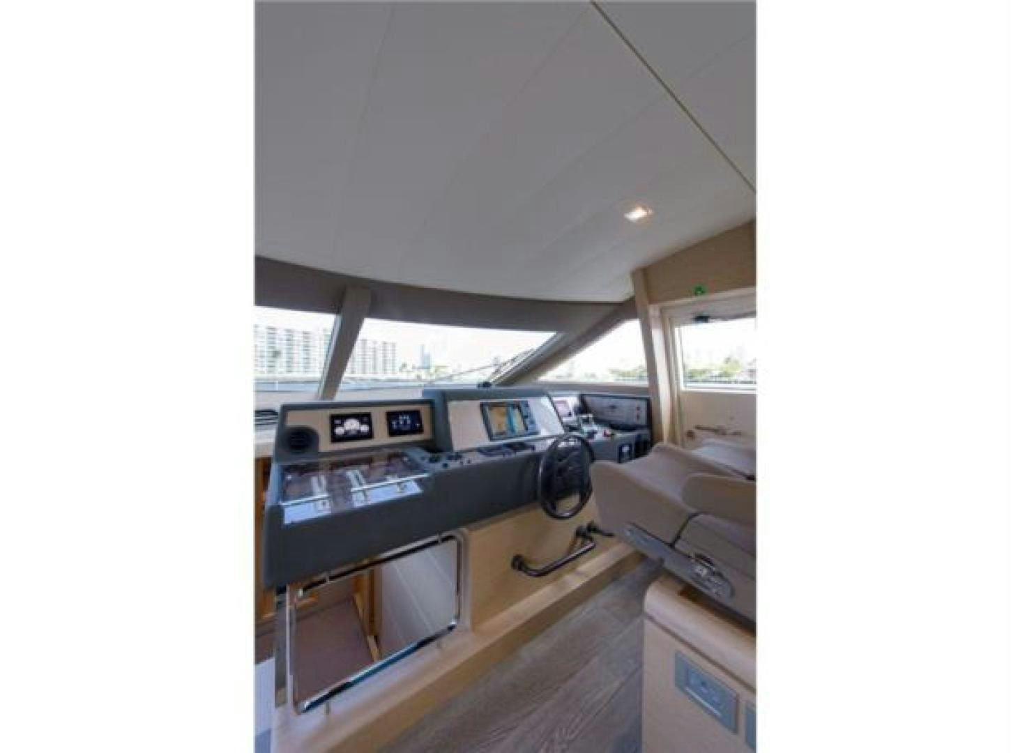 inside of a vehicle aboard BLUE ABALONE Yacht for Sale