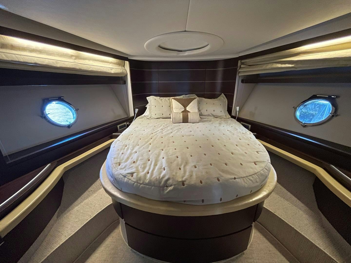 a container of popcorn aboard DV8 Yacht for Sale