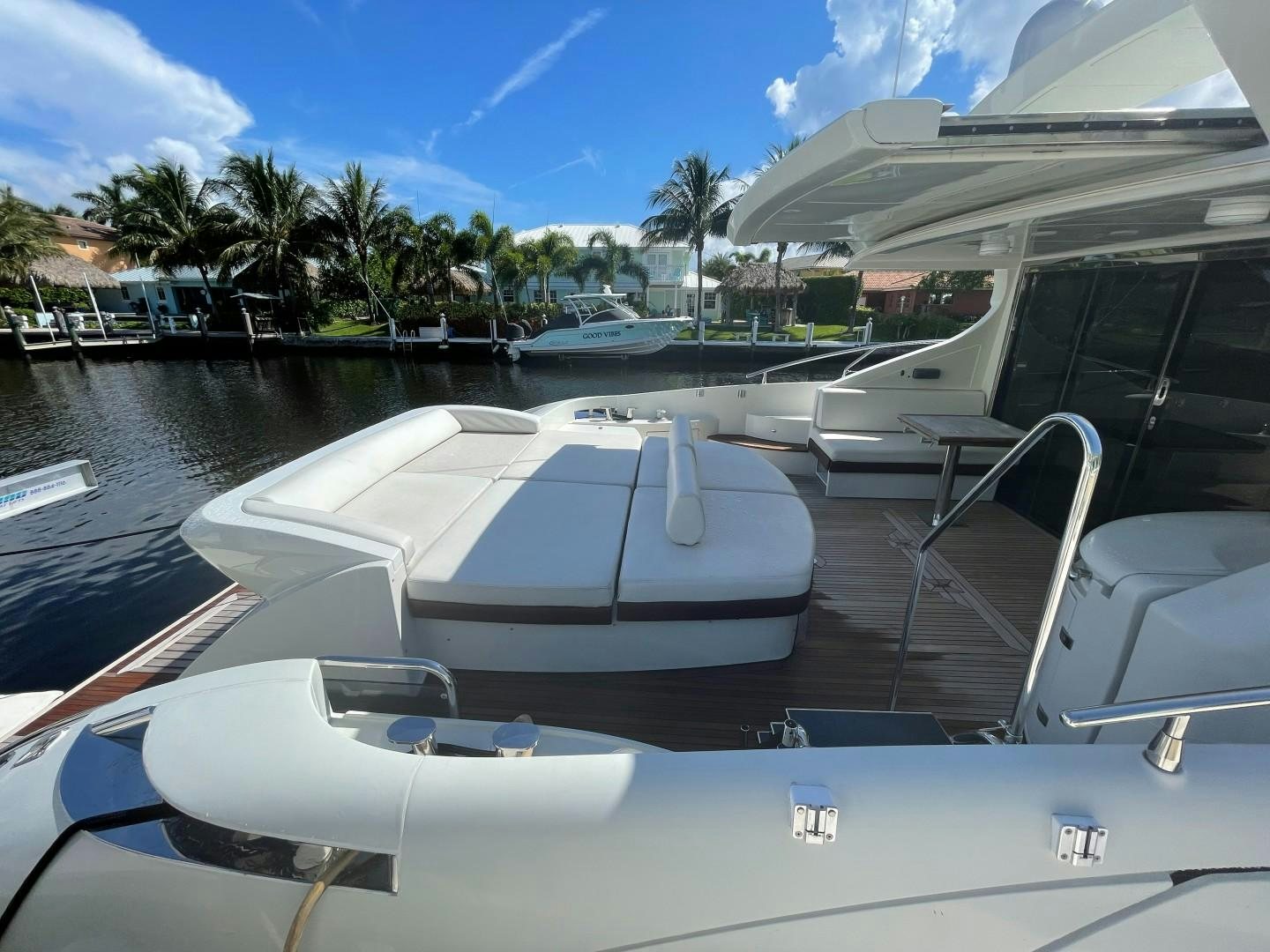a boat on the water aboard DV8 Yacht for Sale