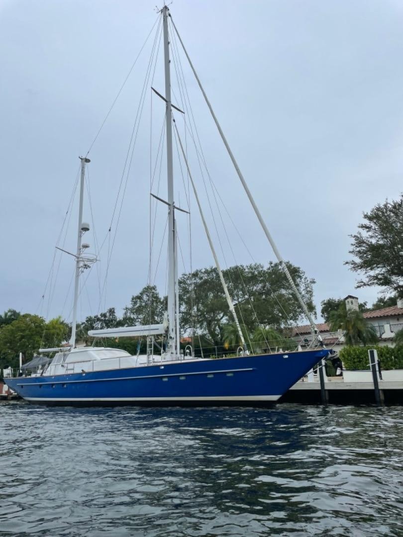 a boat on the water aboard SUNDAY MORNING Yacht for Sale