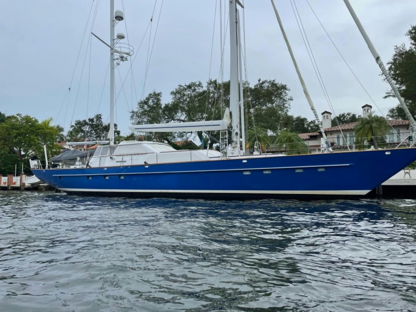 a boat on the water aboard SUNDAY MORNING Yacht for Sale