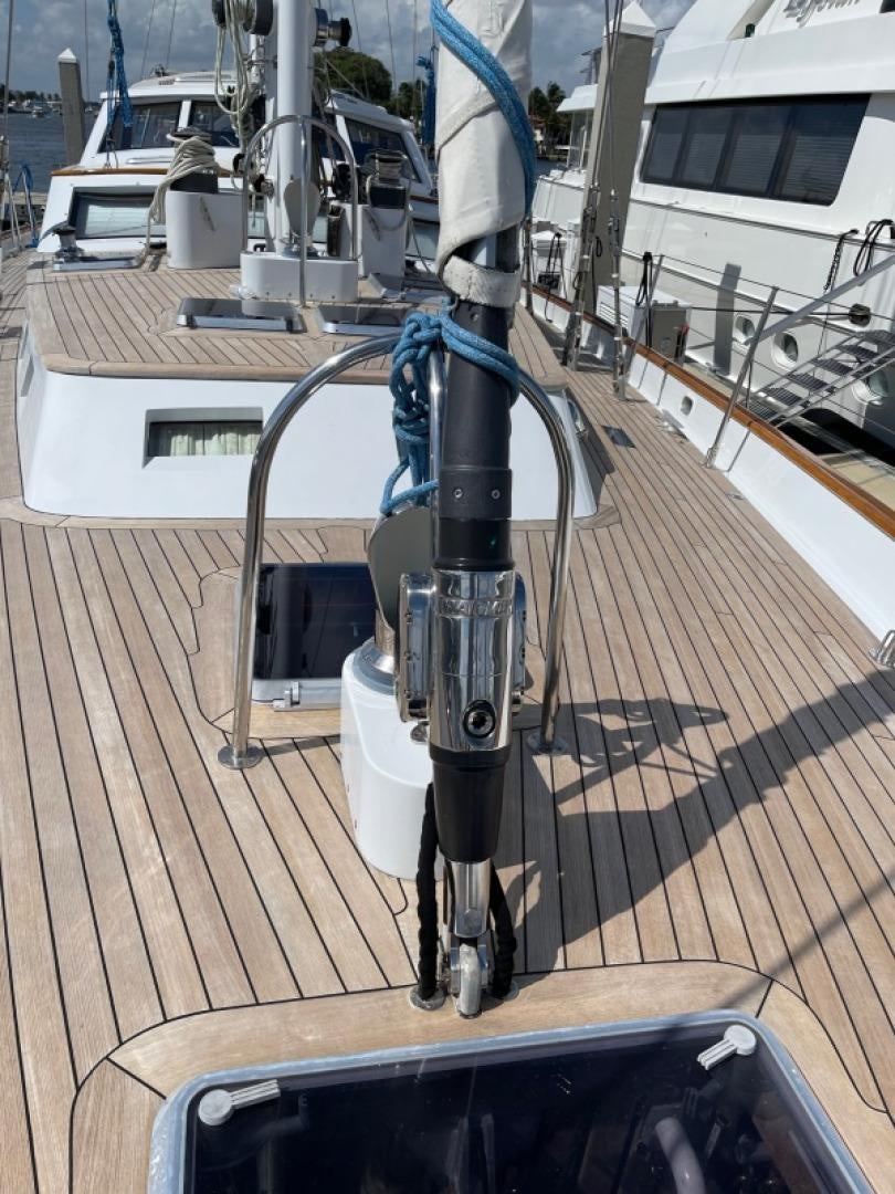 a machine on the counter aboard SUNDAY MORNING Yacht for Sale