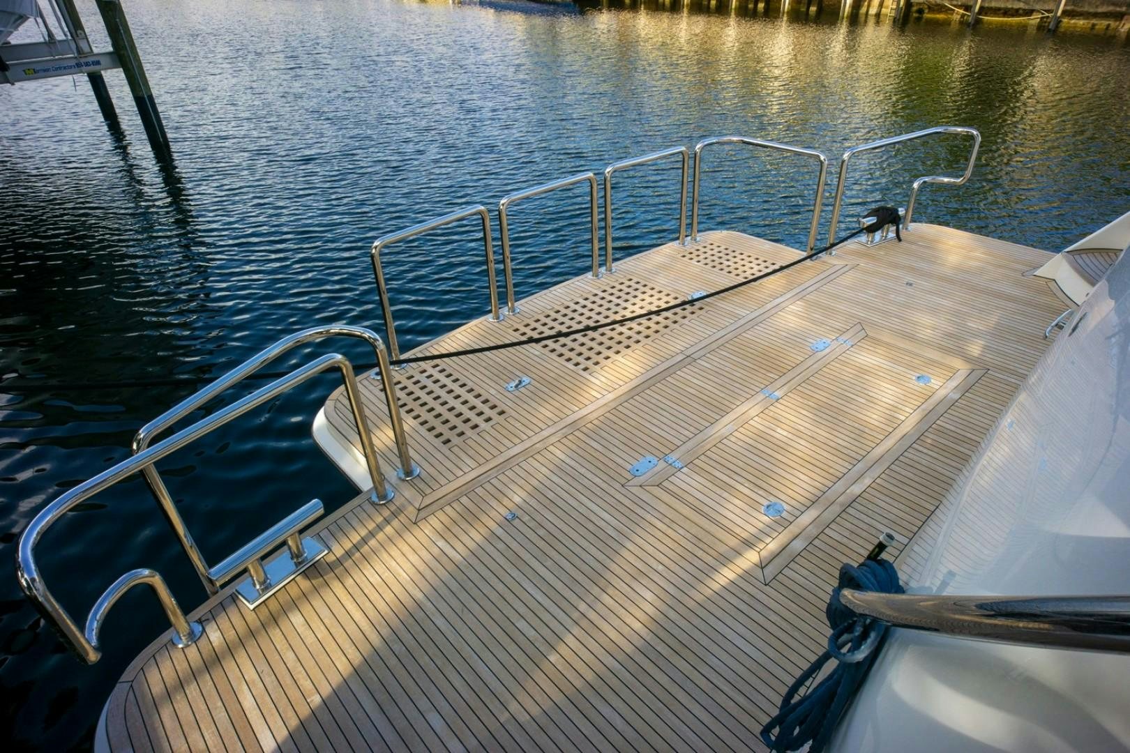a boat on the water aboard IN THE ZONE Yacht for Sale