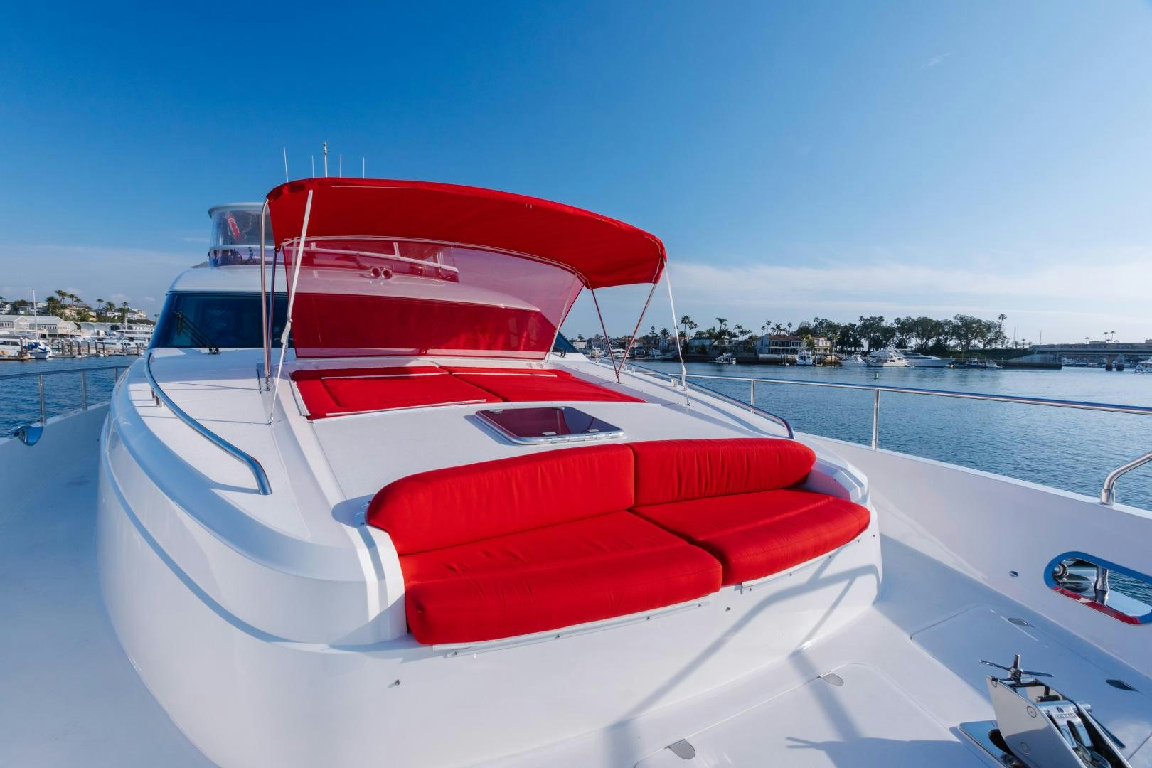 a boat on a dock aboard LOVE N LIFE Yacht for Sale