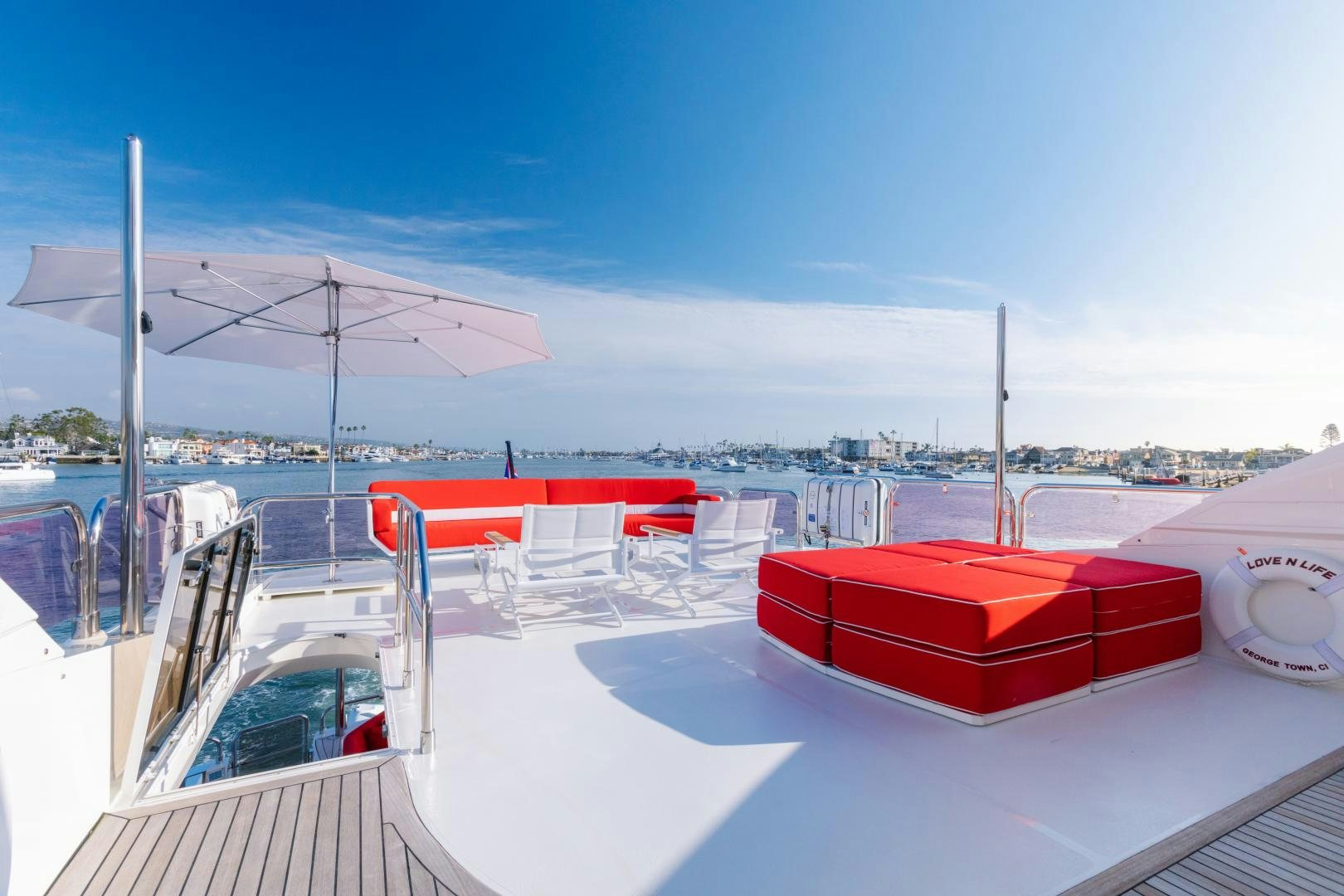 a boat on the water aboard LOVE N LIFE Yacht for Sale