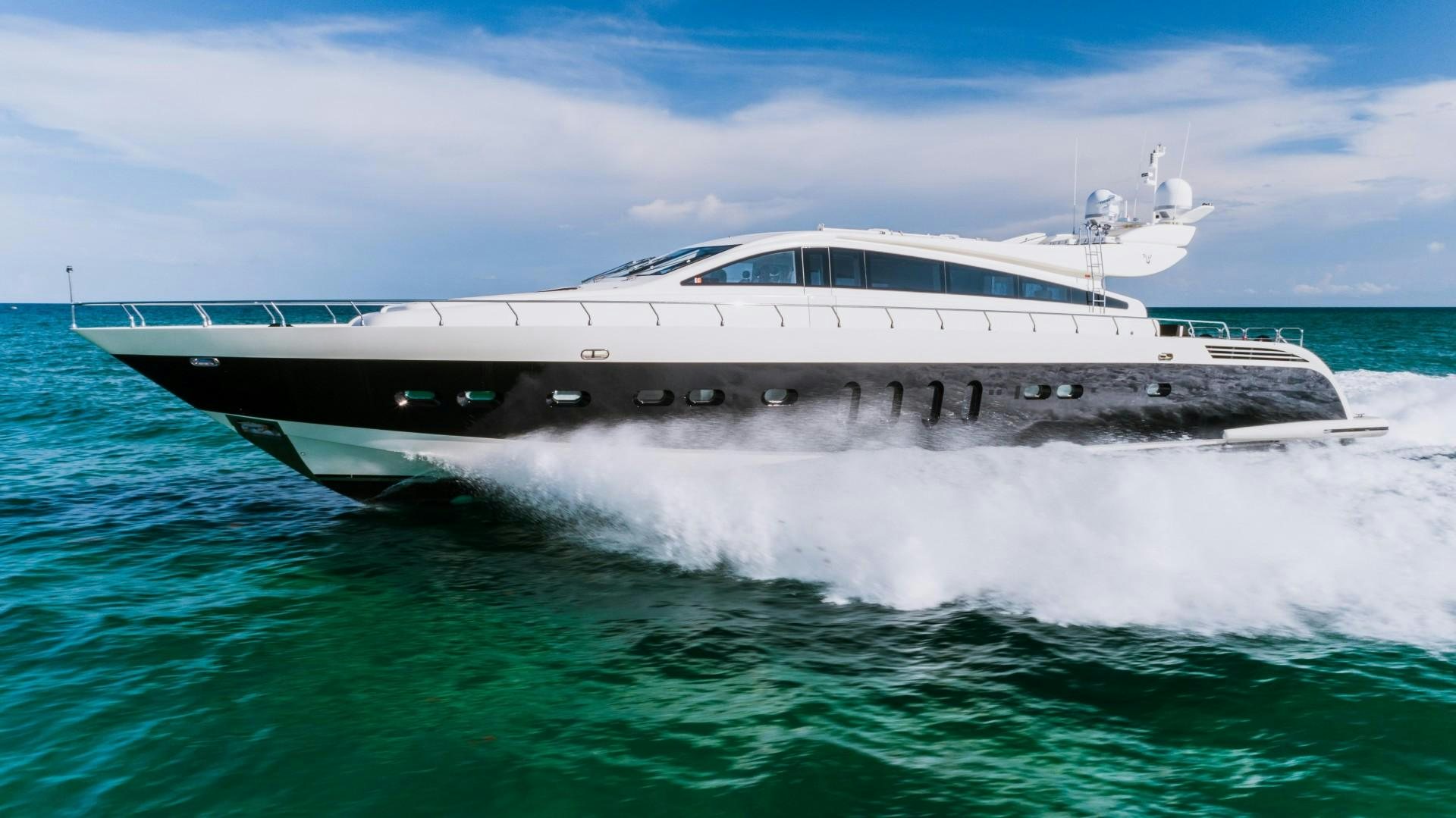 a boat on the water aboard CASSINELLA Yacht for Sale