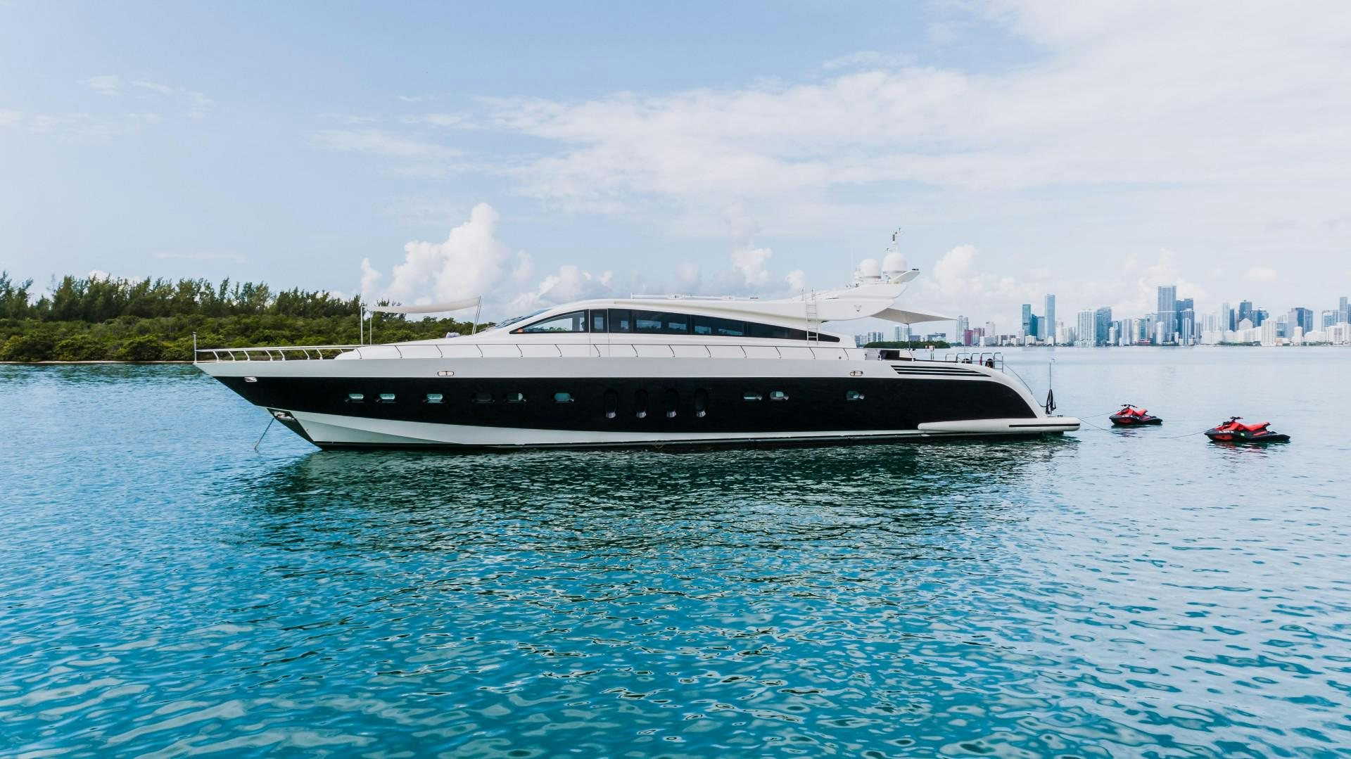 a boat on the water aboard CASSINELLA Yacht for Sale