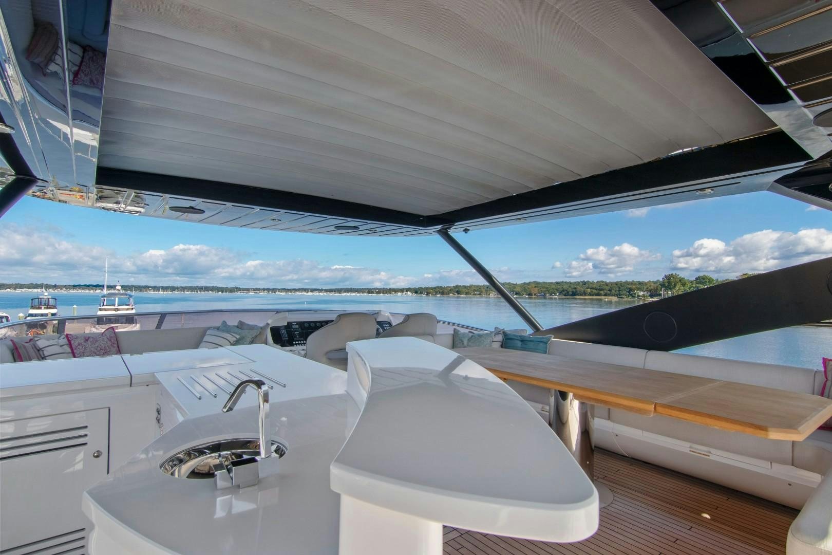 a boat on the water aboard GOLDEN OURS Yacht for Sale