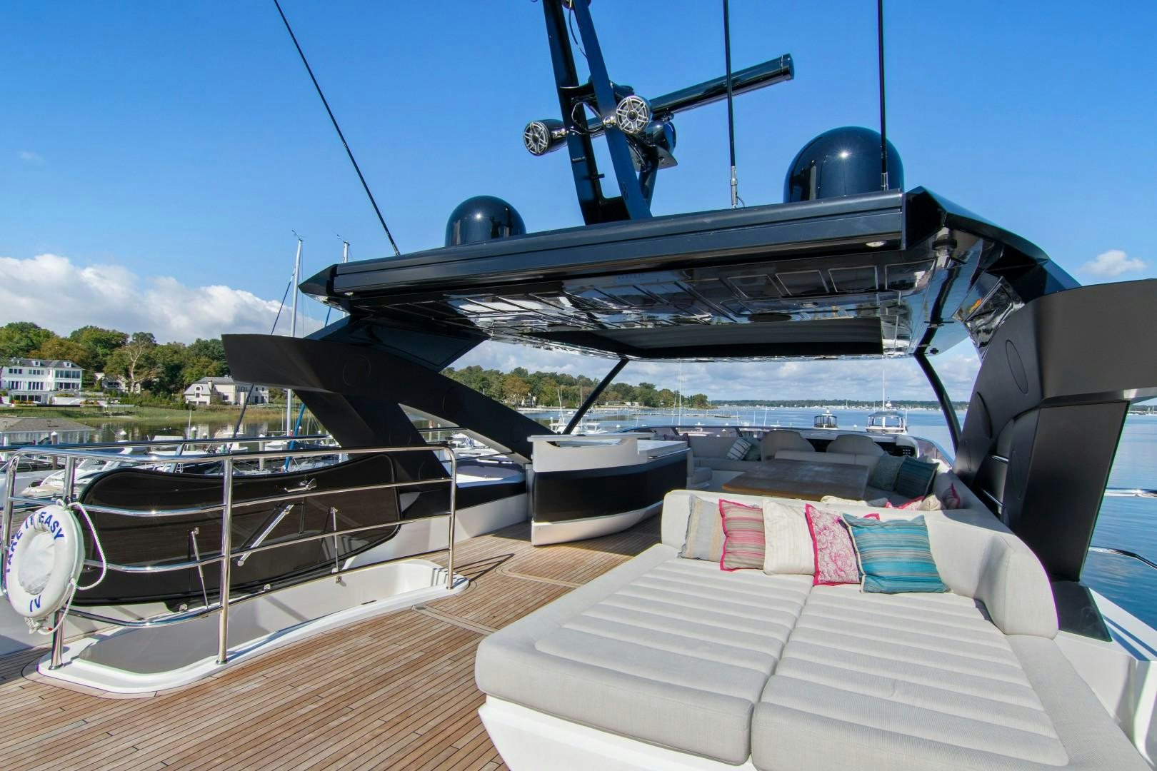 a boat on the water aboard GOLDEN OURS Yacht for Sale