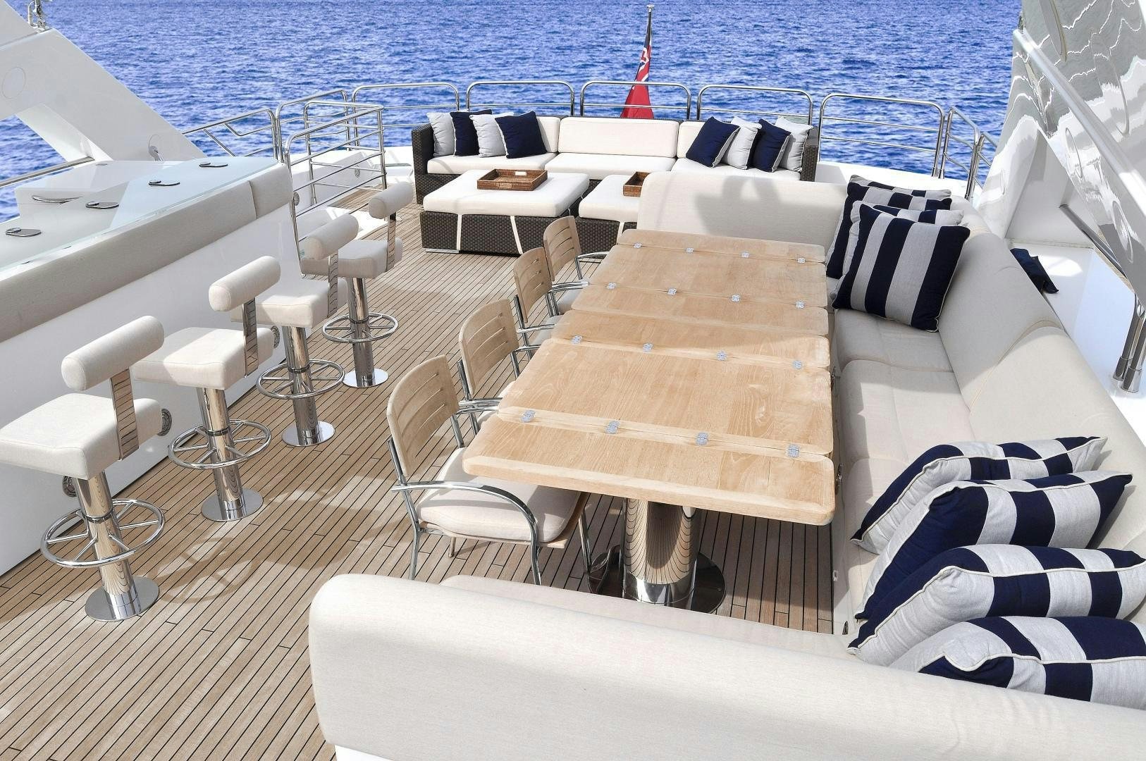 a boat on a boat aboard ACACIA Yacht for Sale