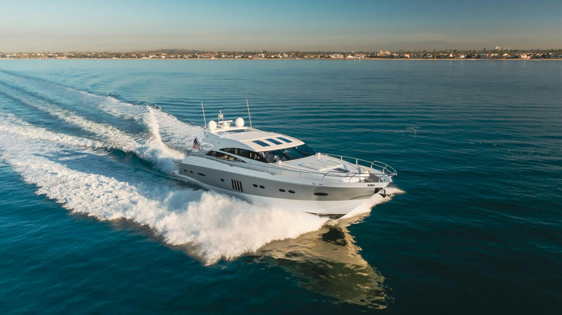 a boat on the water aboard KOINONIA Yacht for Sale